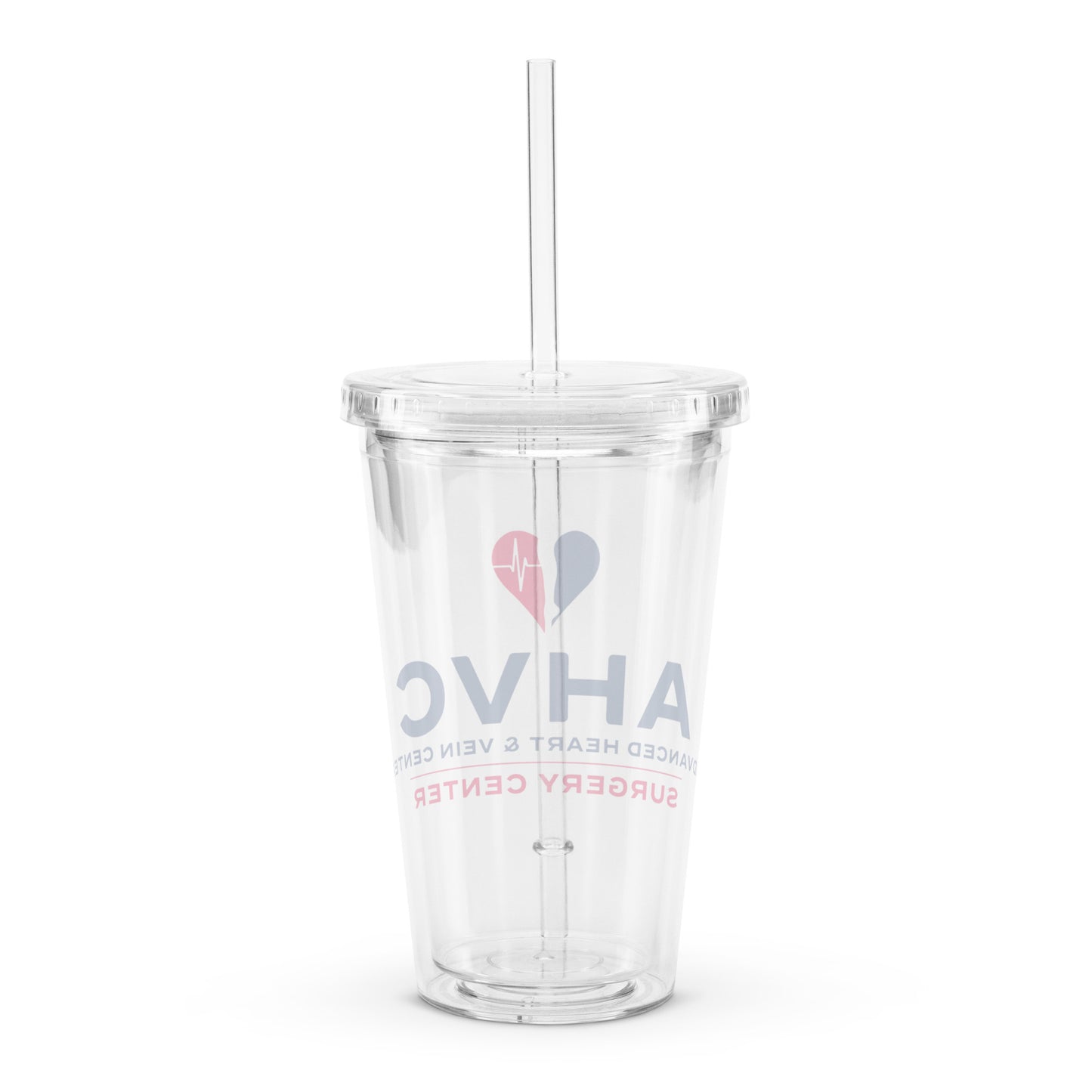 AHVC Surgery Center Clear plastic tumbler