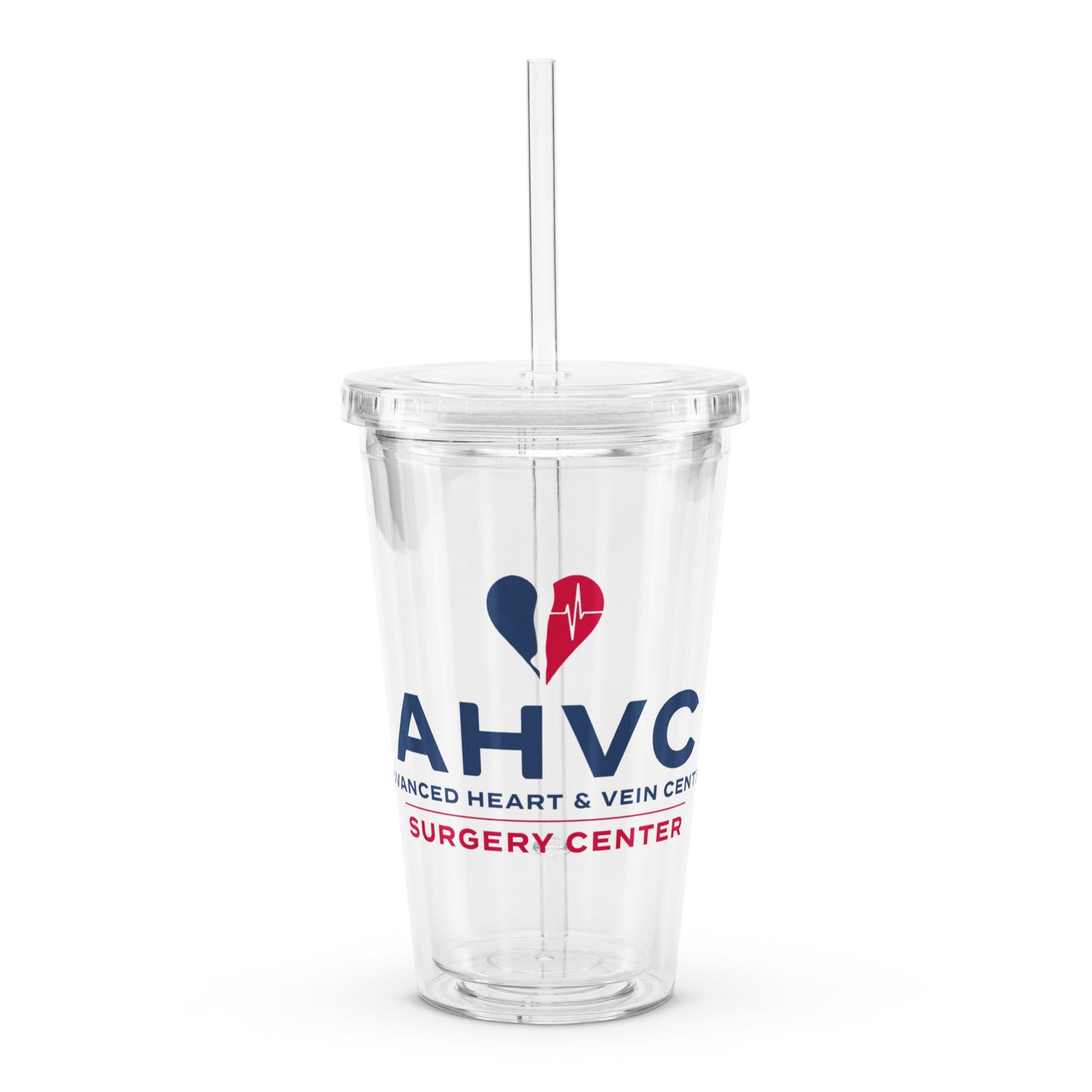 AHVC Surgery Center Clear plastic tumbler