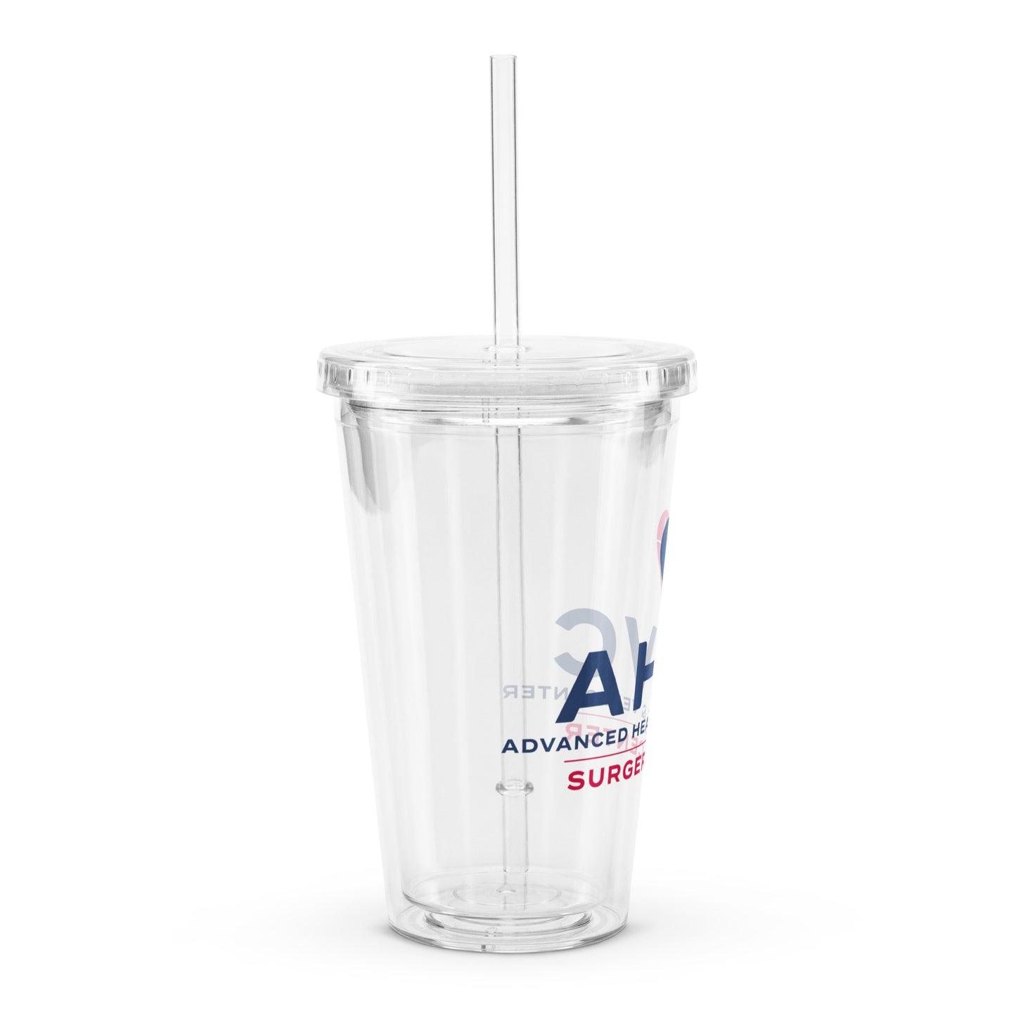 AHVC Surgery Center Clear plastic tumbler