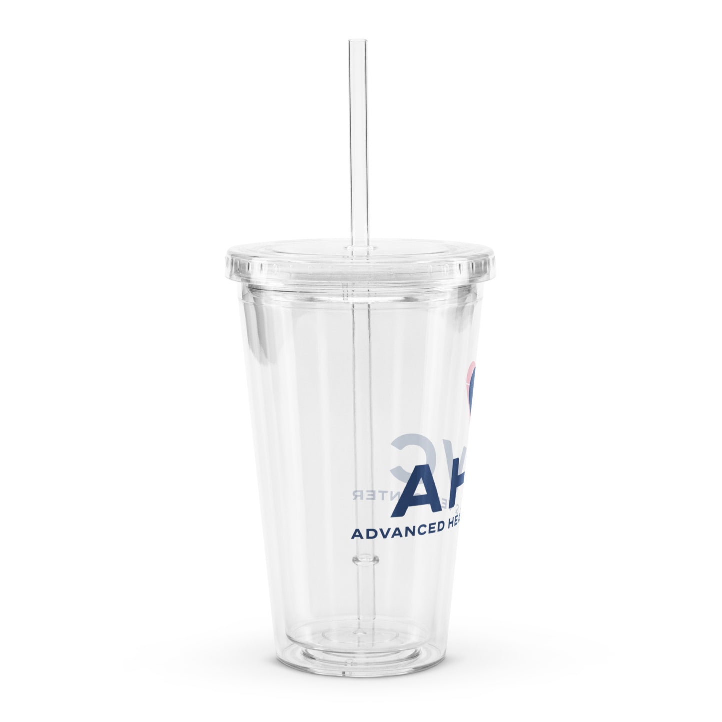 AHVC Clear plastic tumbler