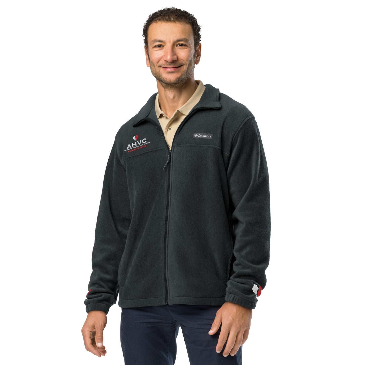 AHVC Surgery Center Unisex Columbia fleece jacket