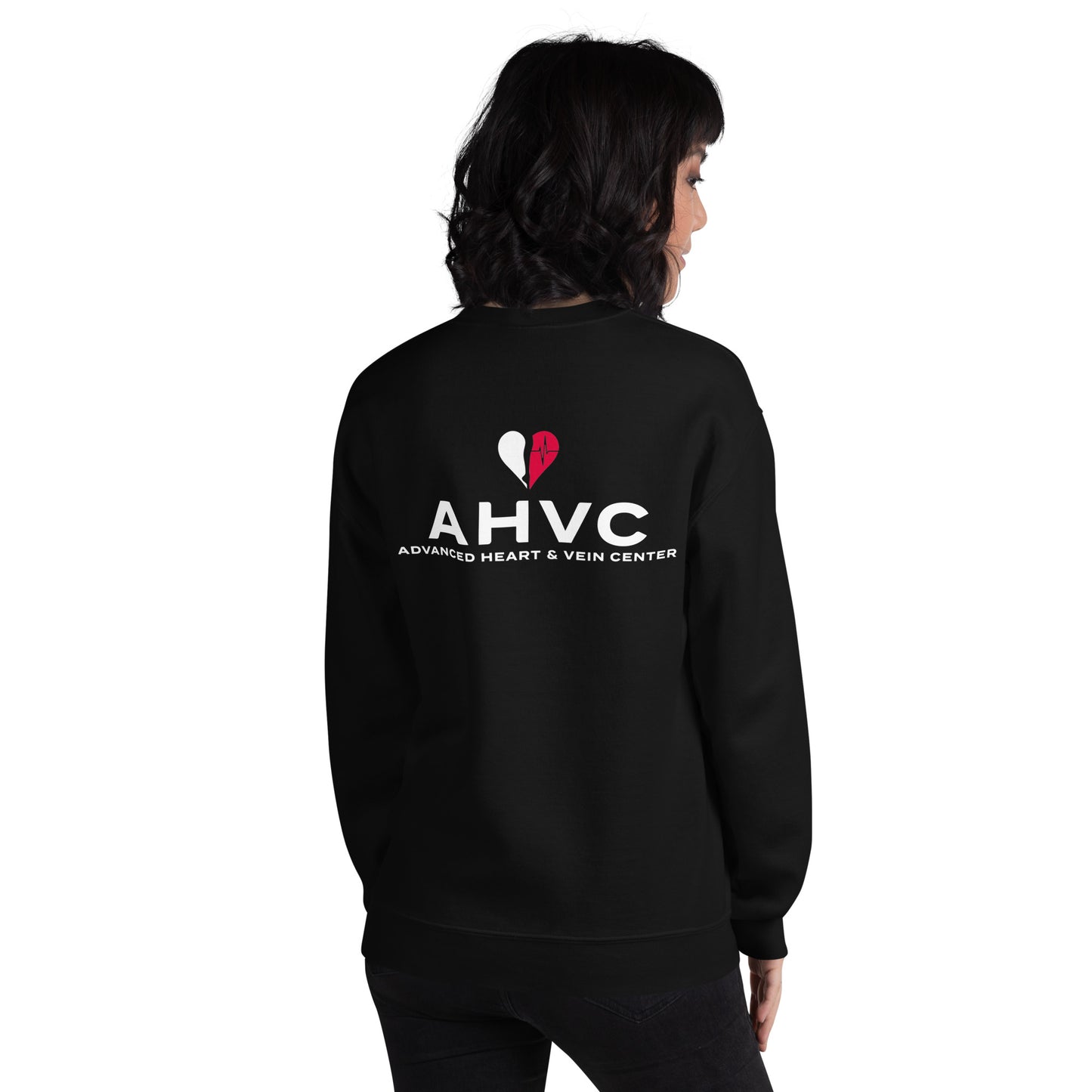 AHVC Unisex Sweatshirt with large back printing