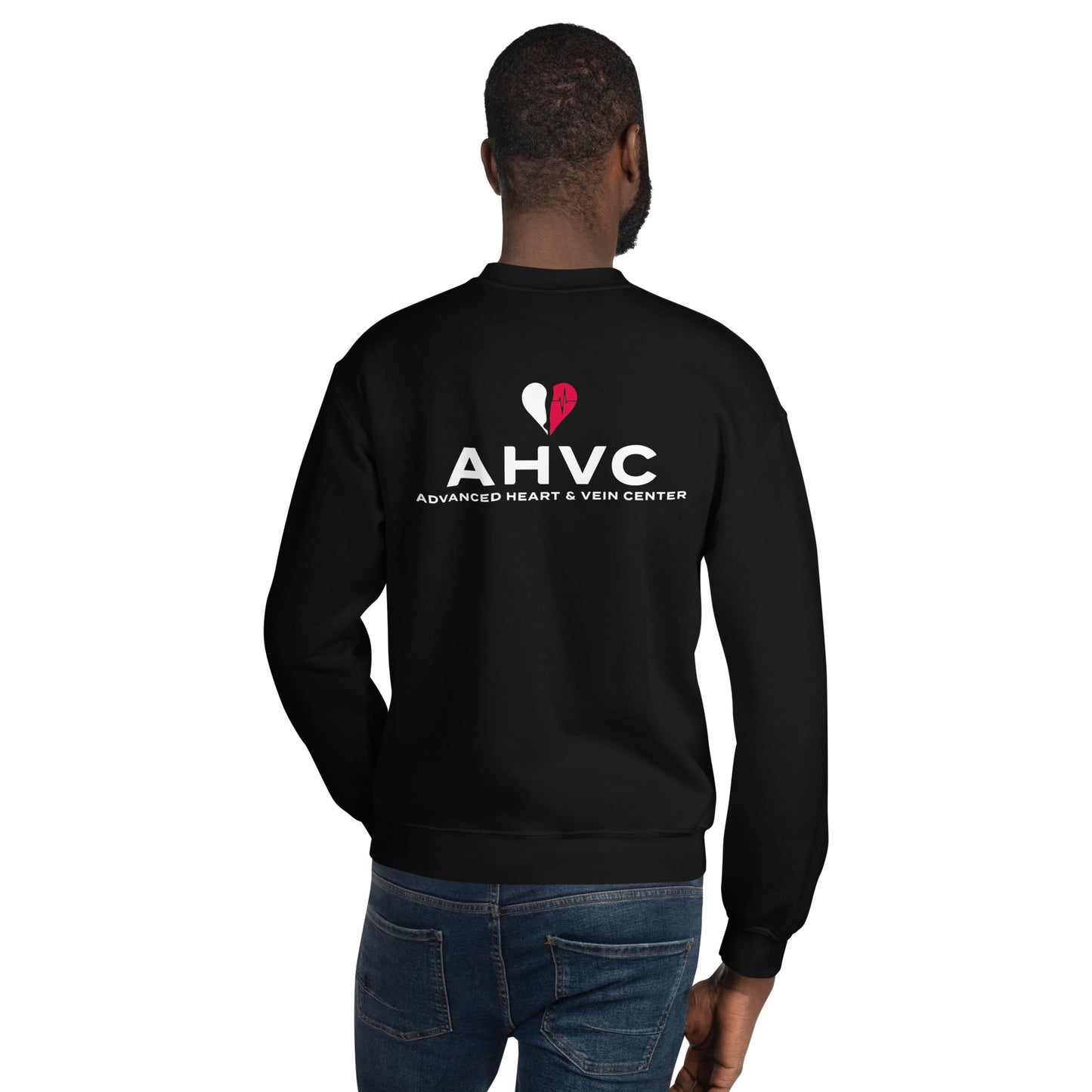 AHVC Unisex Sweatshirt with large back printing