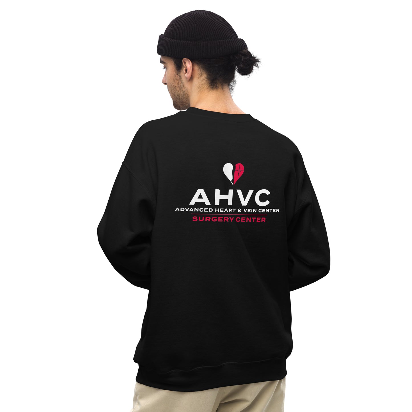 AHVC Surgery Center Unisex Sweatshirt with large back printing