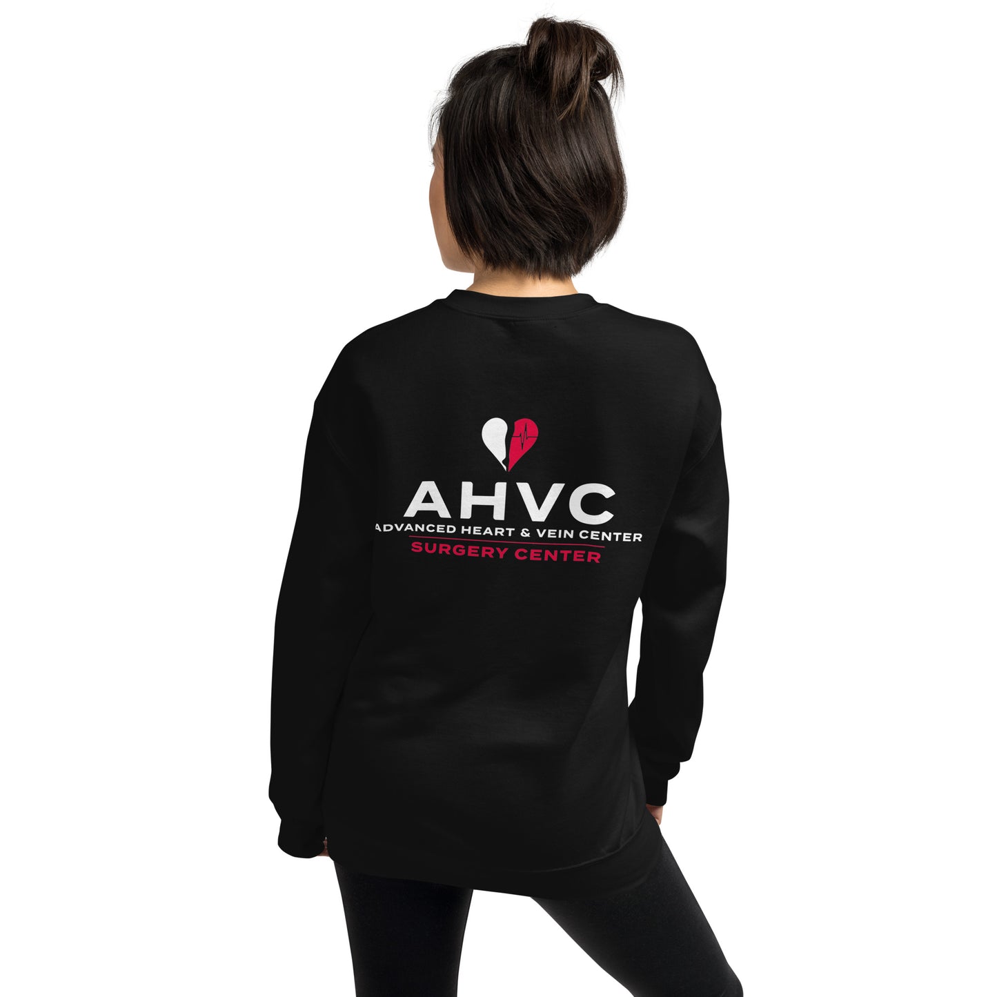 AHVC Surgery Center Unisex Sweatshirt with large back printing