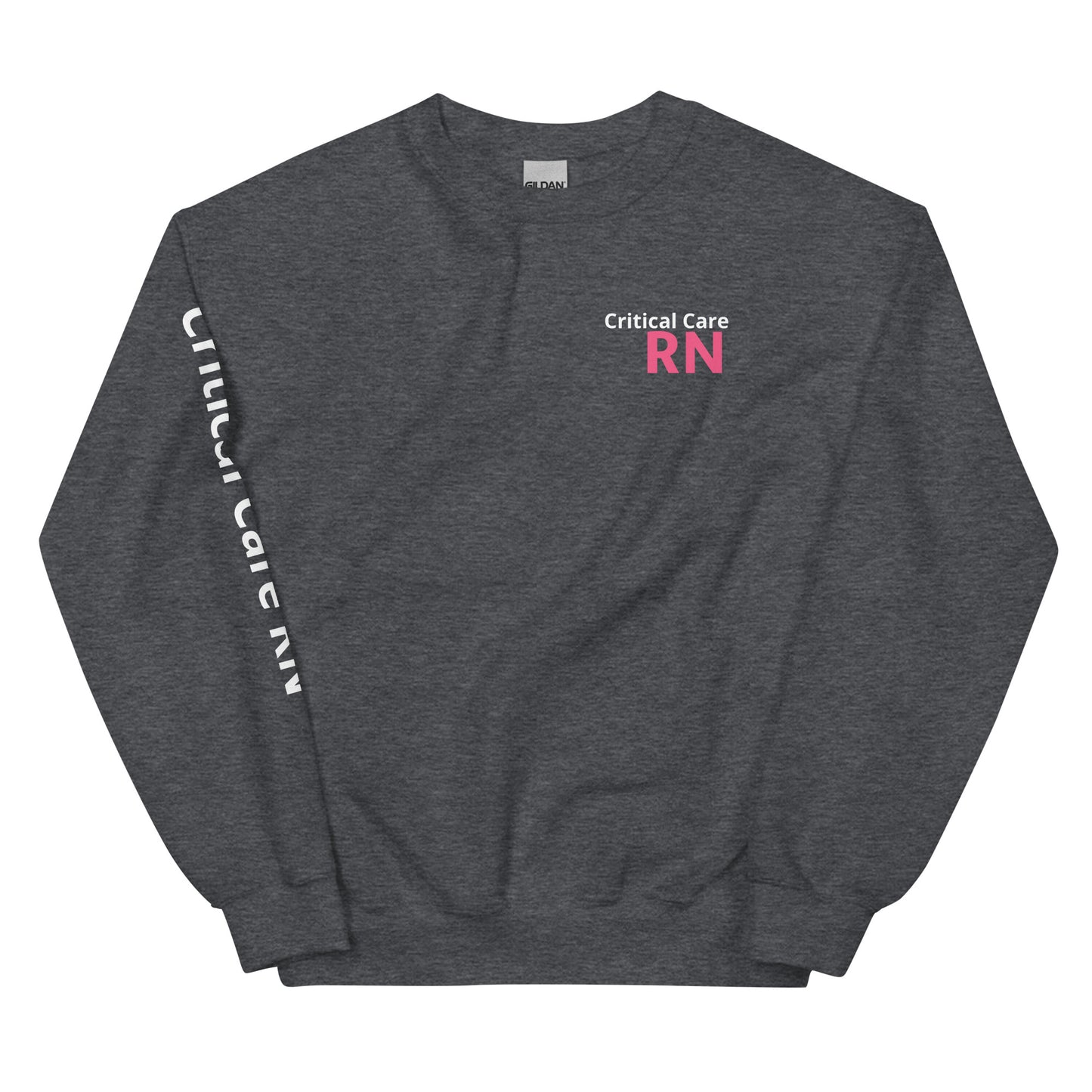 Critical Care Pink RN Sweatshirt