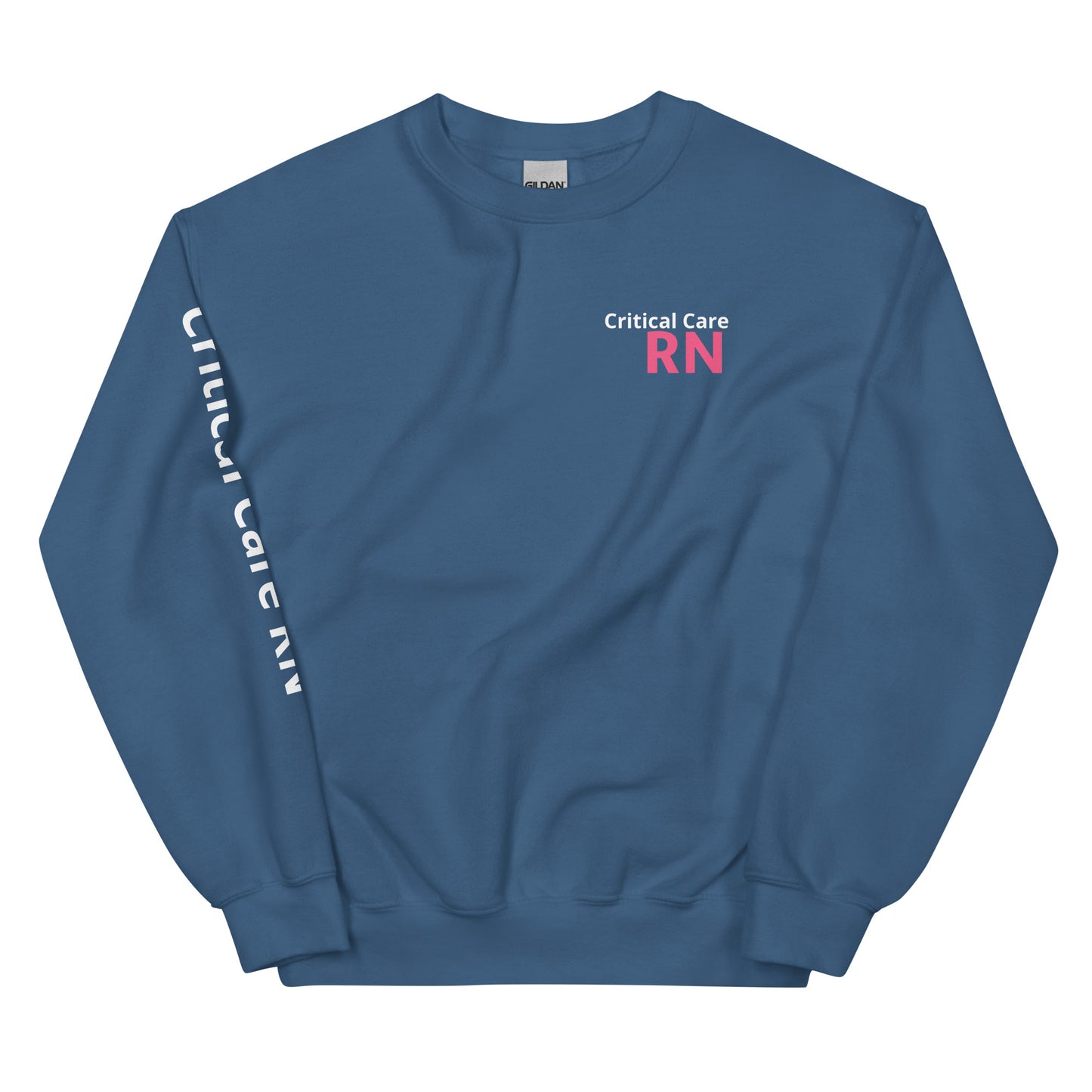Critical Care Pink RN Sweatshirt