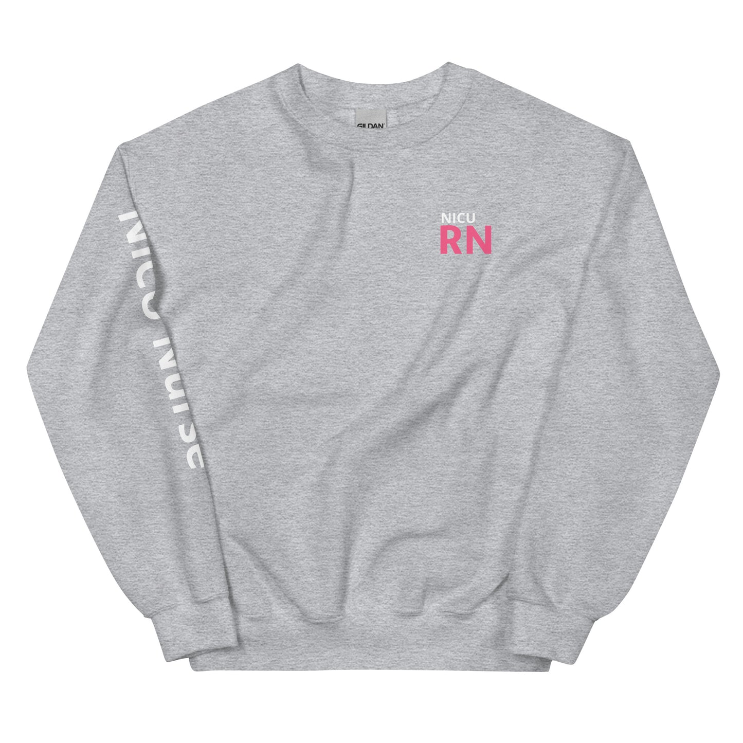 NICU Pink RN Sweatshirt