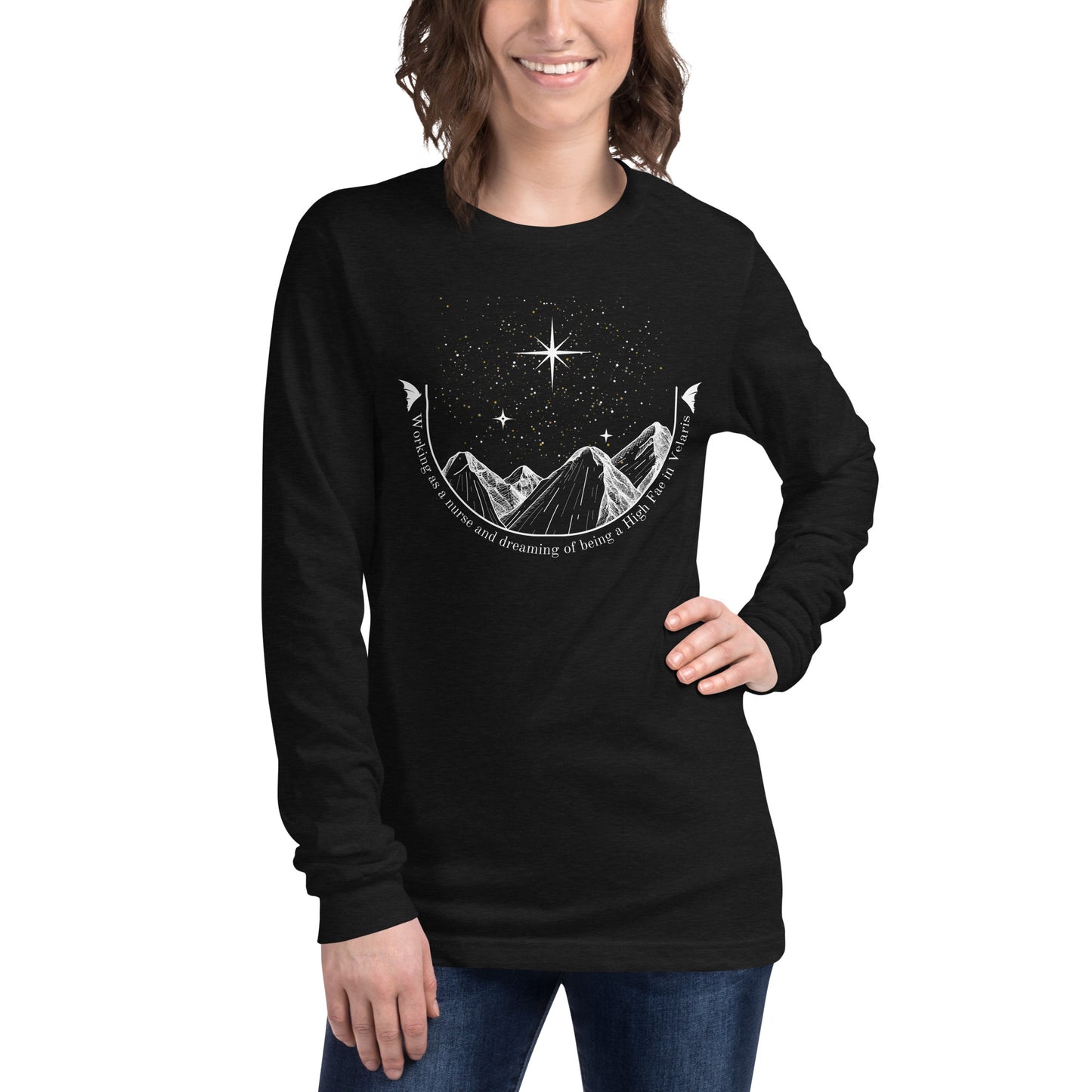 Velaris Nurse Unisex Long Sleeve Tee