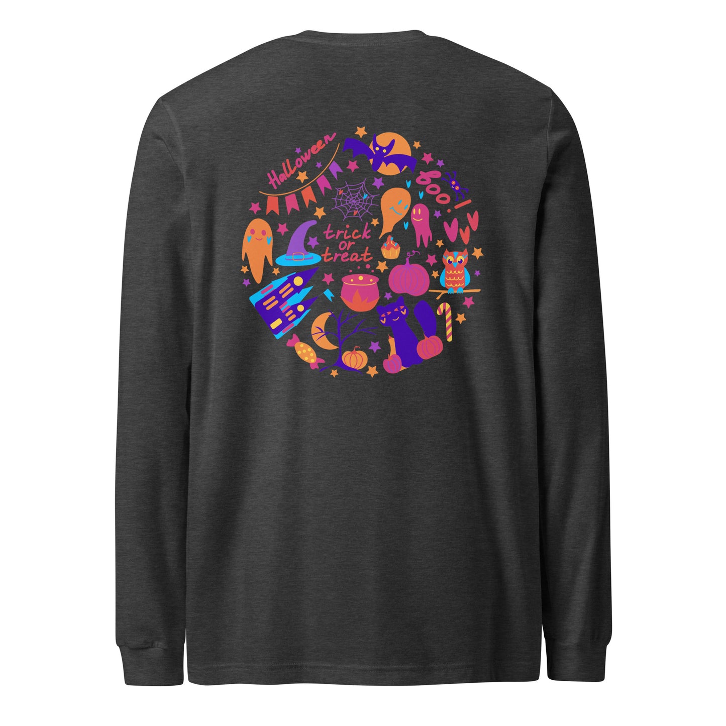 Pink Halloween Unisex Long Sleeve Tee