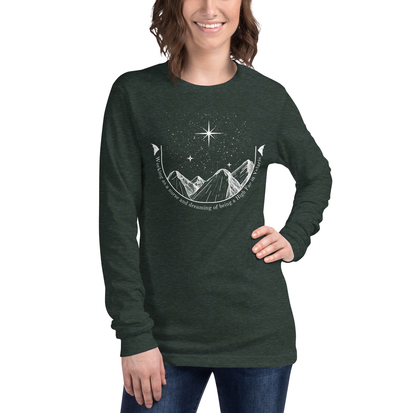 Velaris Nurse Unisex Long Sleeve Tee