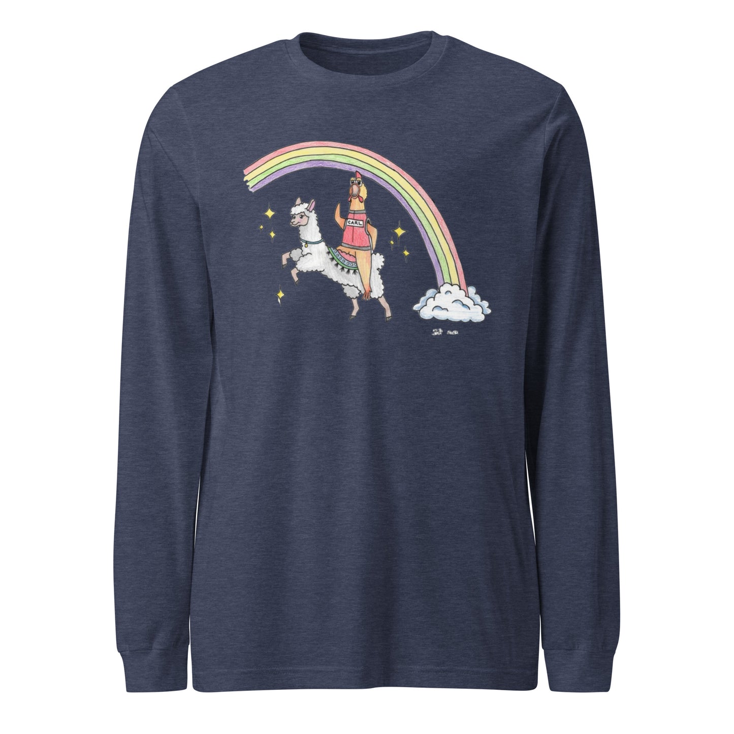 Custom Bella + Canvas Super Soft Unisex Long Sleeve Tee for Amy
