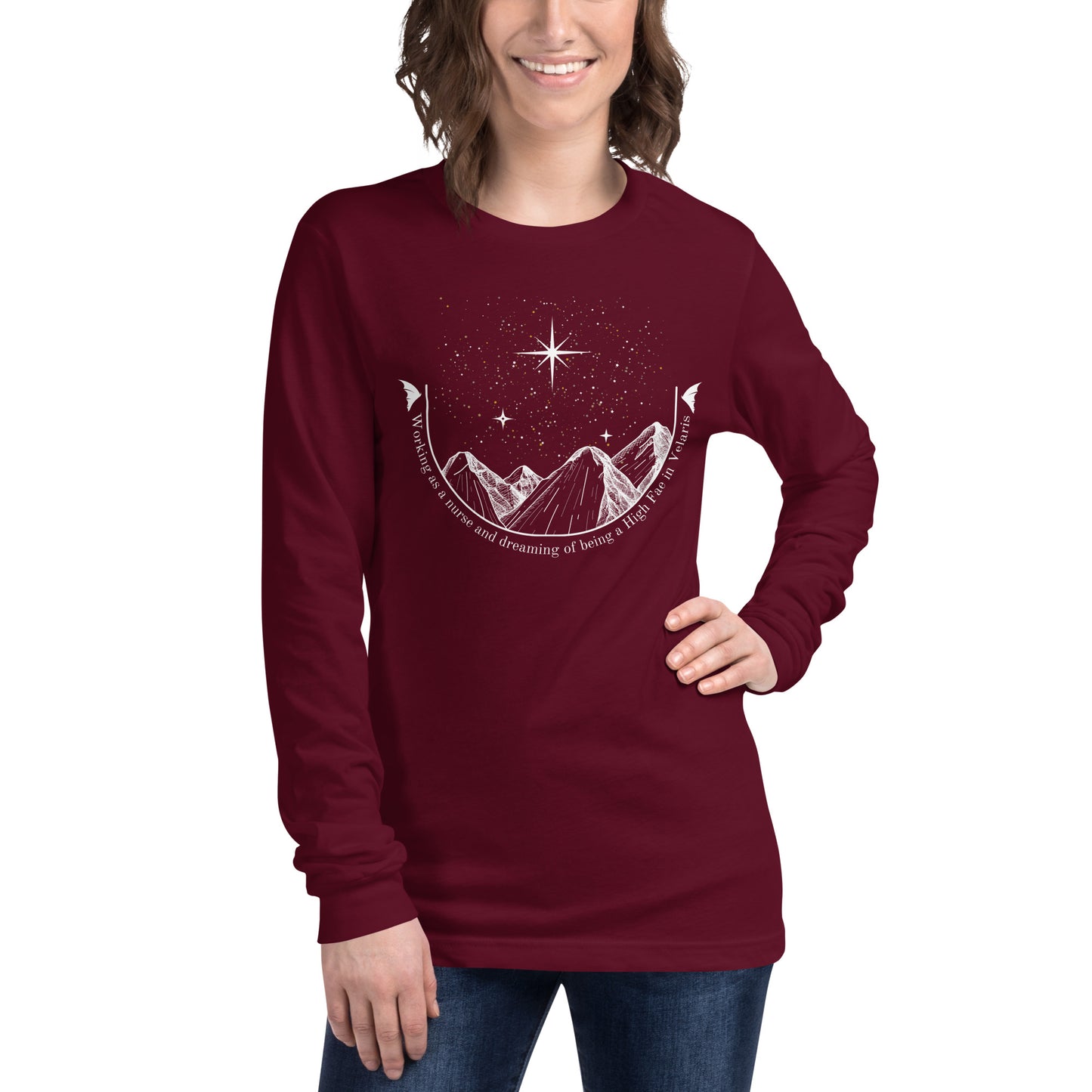Velaris Nurse Unisex Long Sleeve Tee