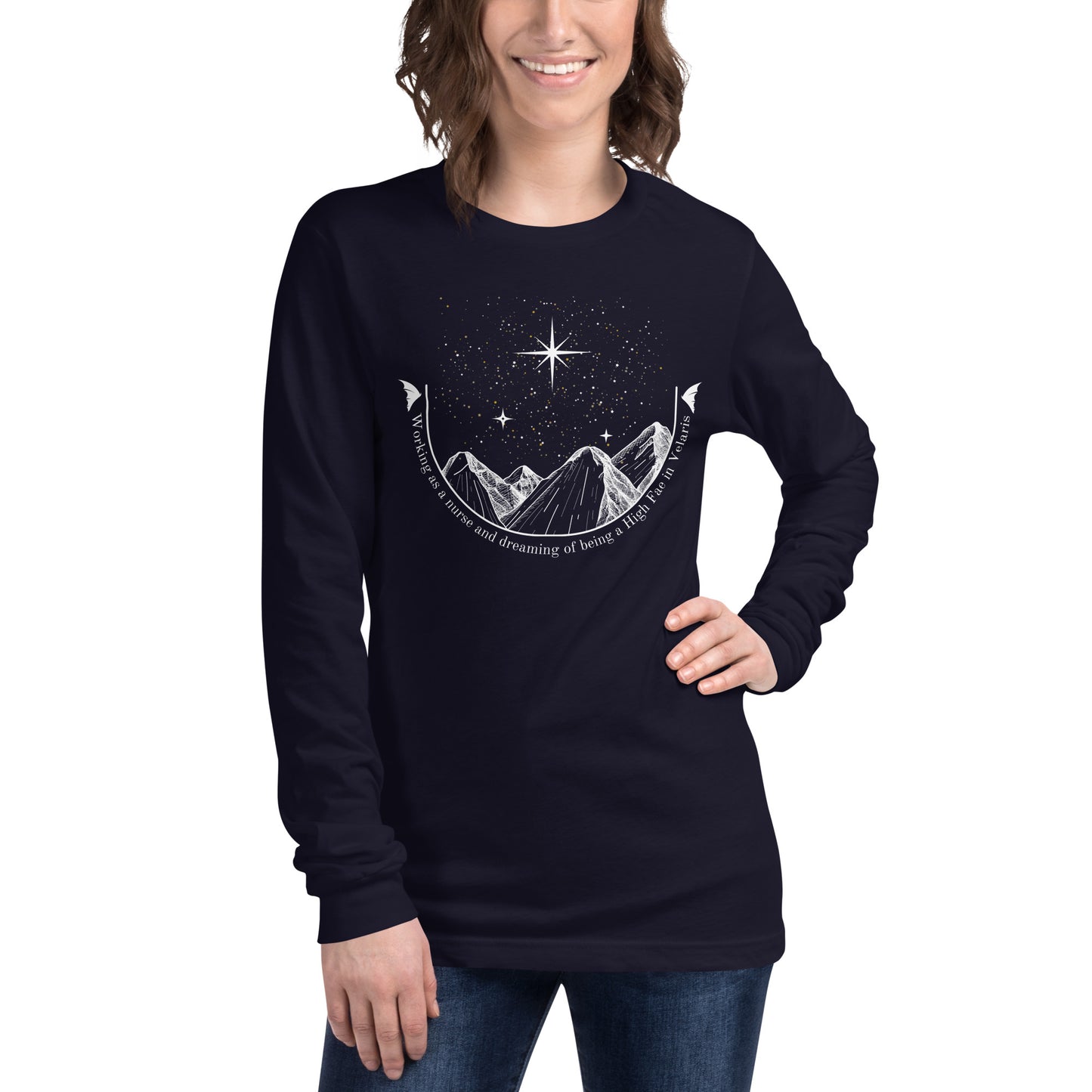 Velaris Nurse Unisex Long Sleeve Tee
