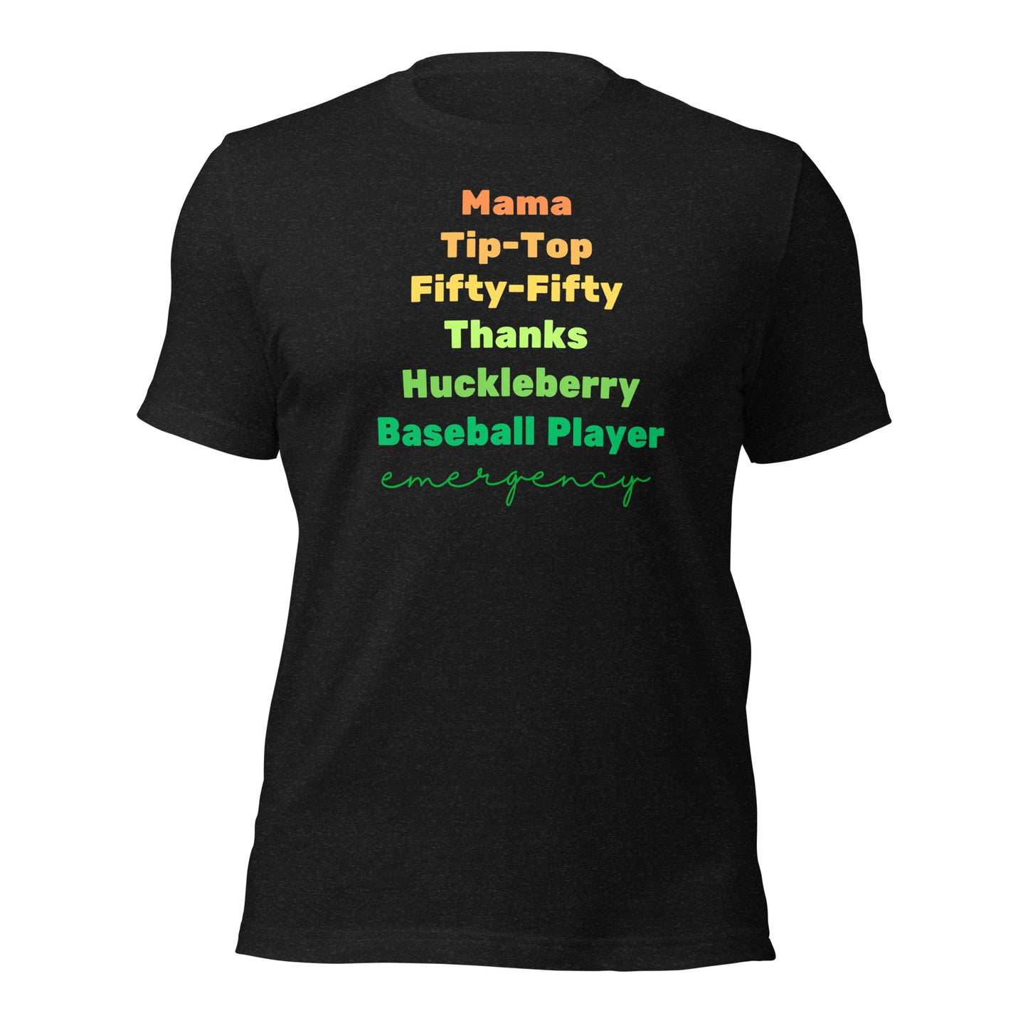 Stroke Scale Words Neuro Brain Emergency t-shirt