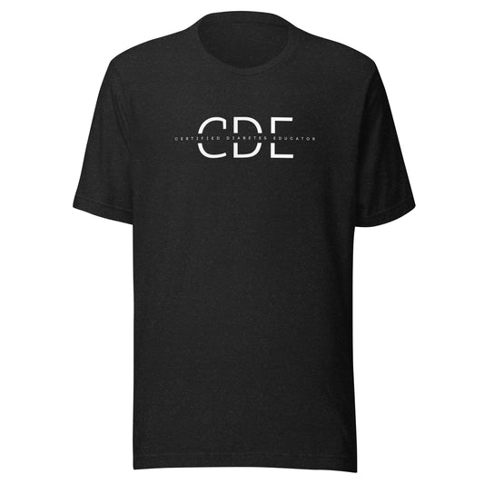 CDE Certified Diabetes Educator t-shirt