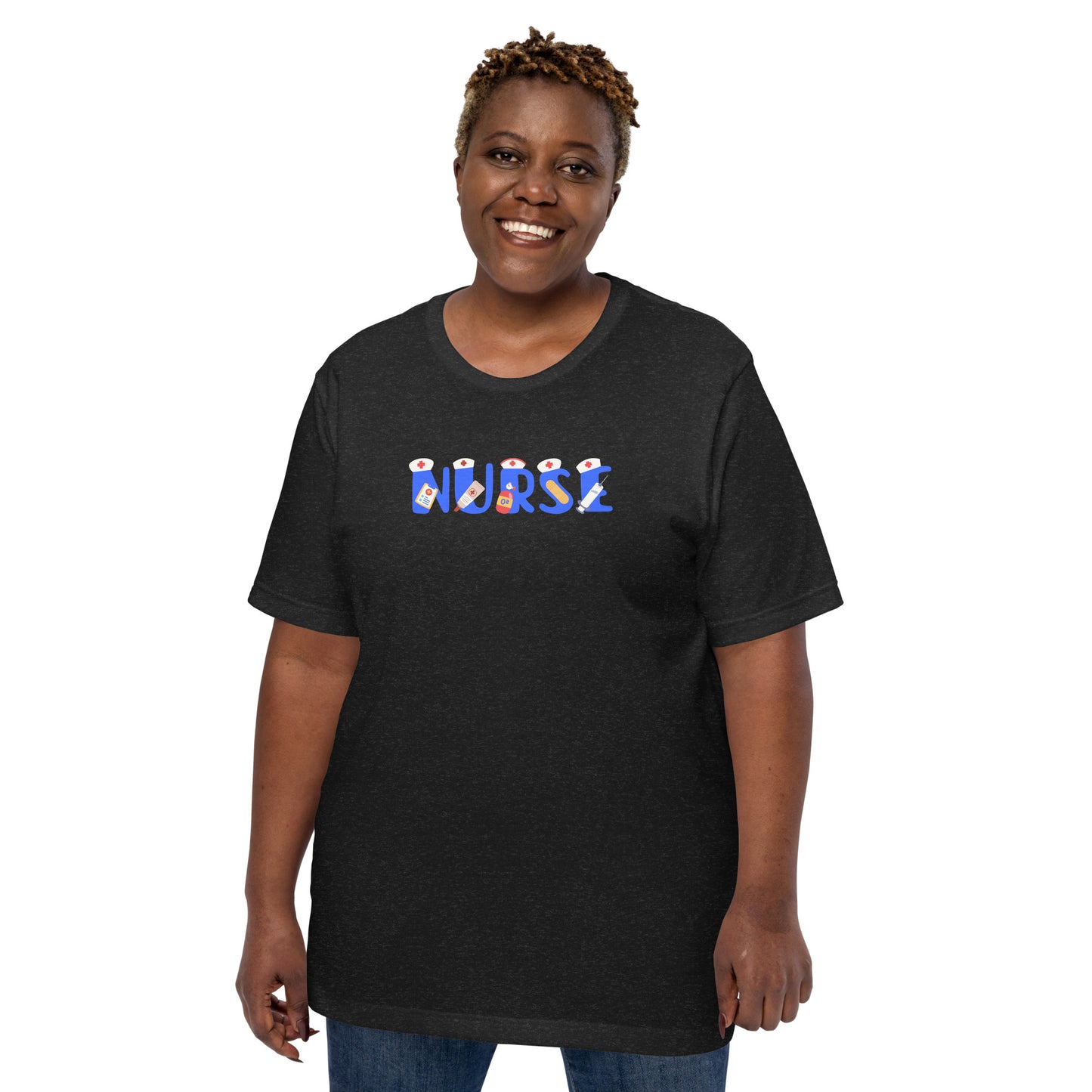 NURSE Letters Unisex t-shirt