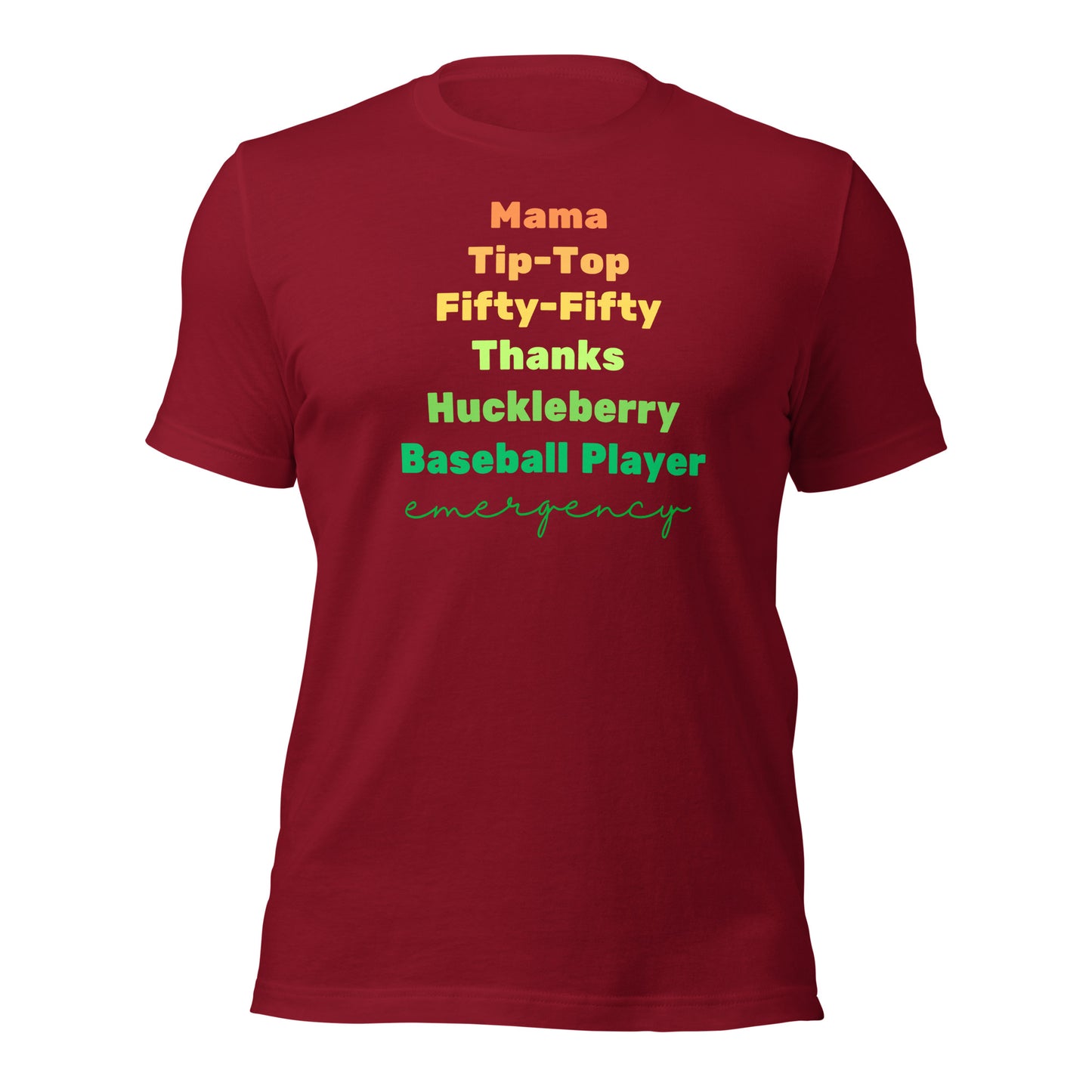 Stroke Scale Words Neuro Brain Emergency t-shirt