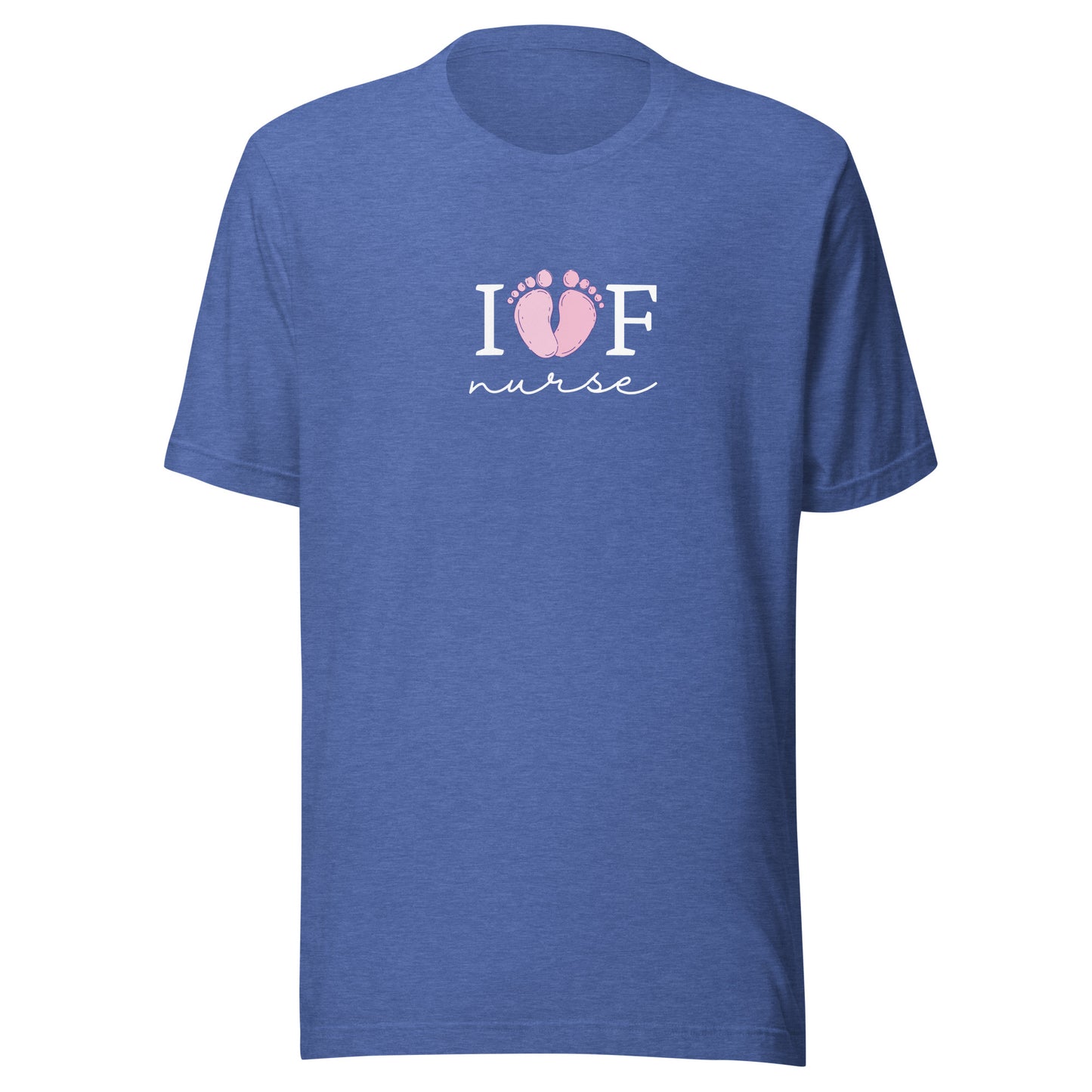 IVF Nurse Big Pink Feet t-shirt