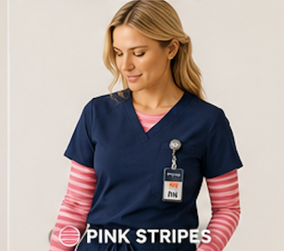 Pink Stripes SLYR Top