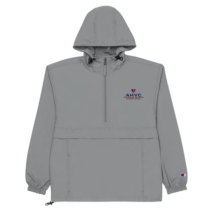 AHVC Surgery Center Embroidered Champion Packable Jacket (Grey)