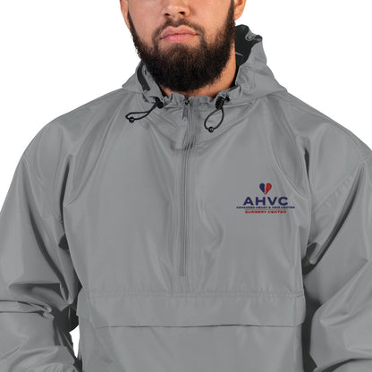 AHVC Surgery Center Embroidered Champion Packable Jacket (Grey)