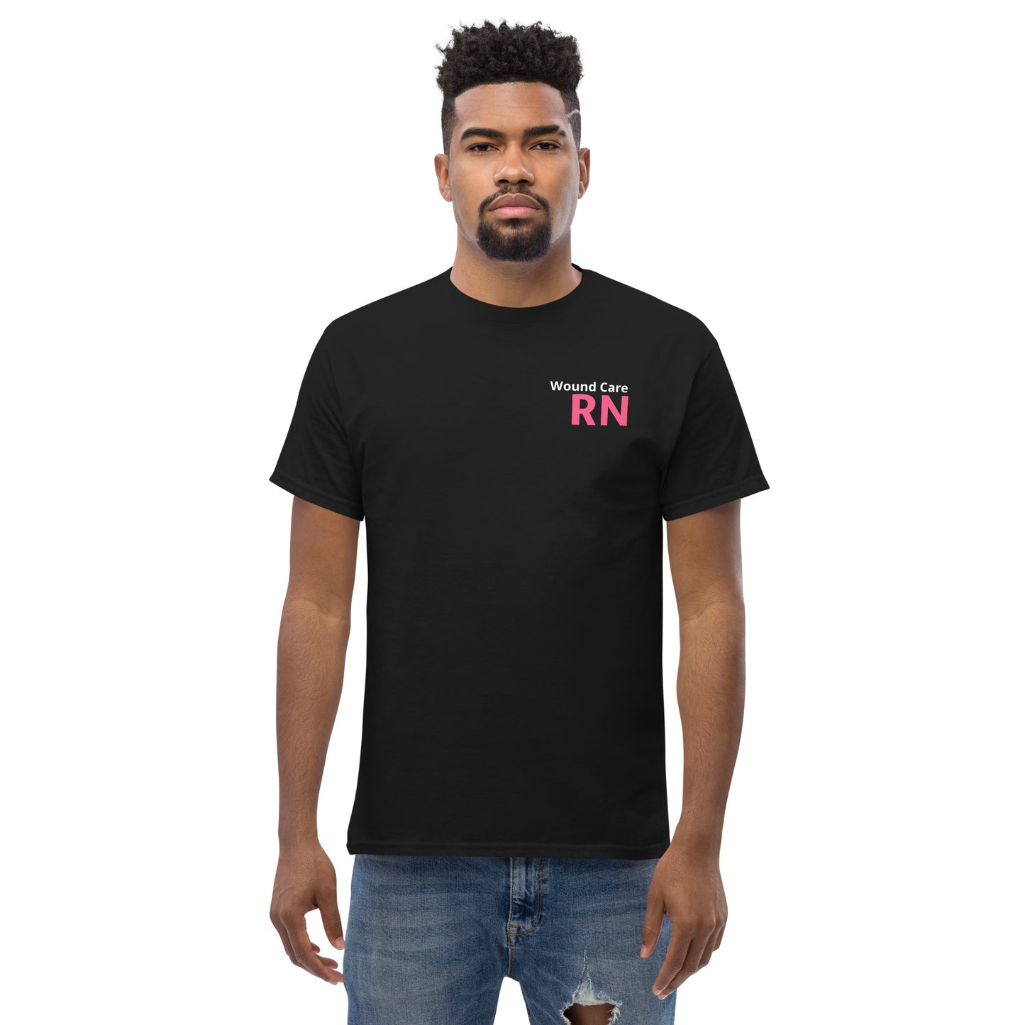 Wound Care RN T-Shirt Pink RN