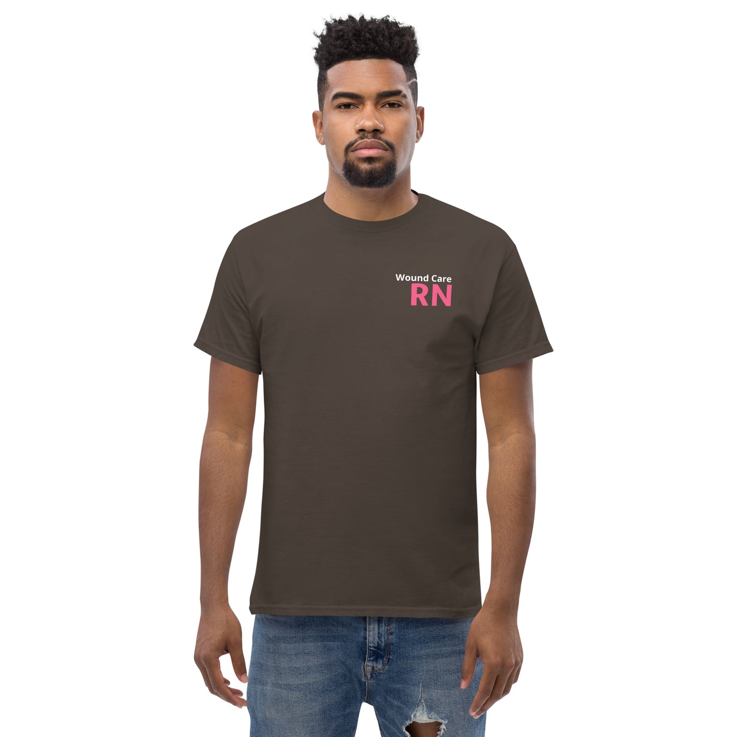 Wound Care RN T-Shirt Pink RN