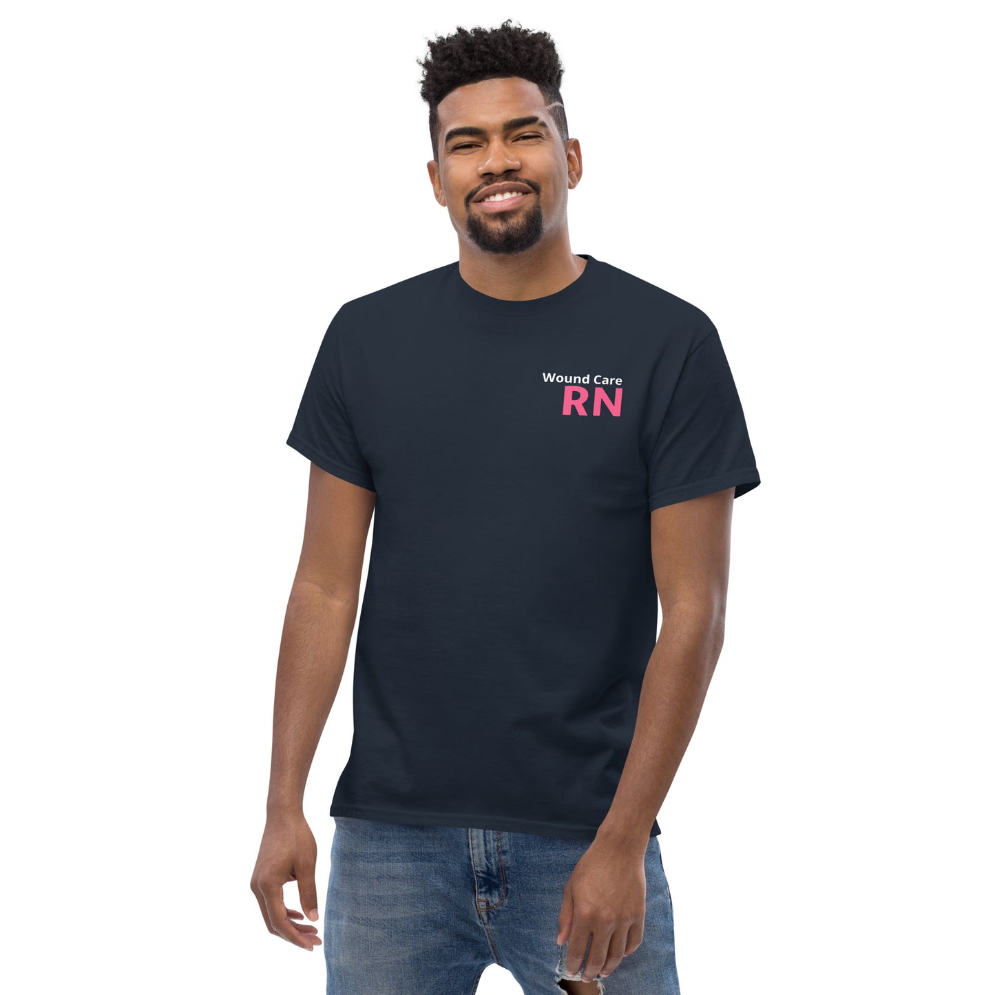 Wound Care RN T-Shirt Pink RN