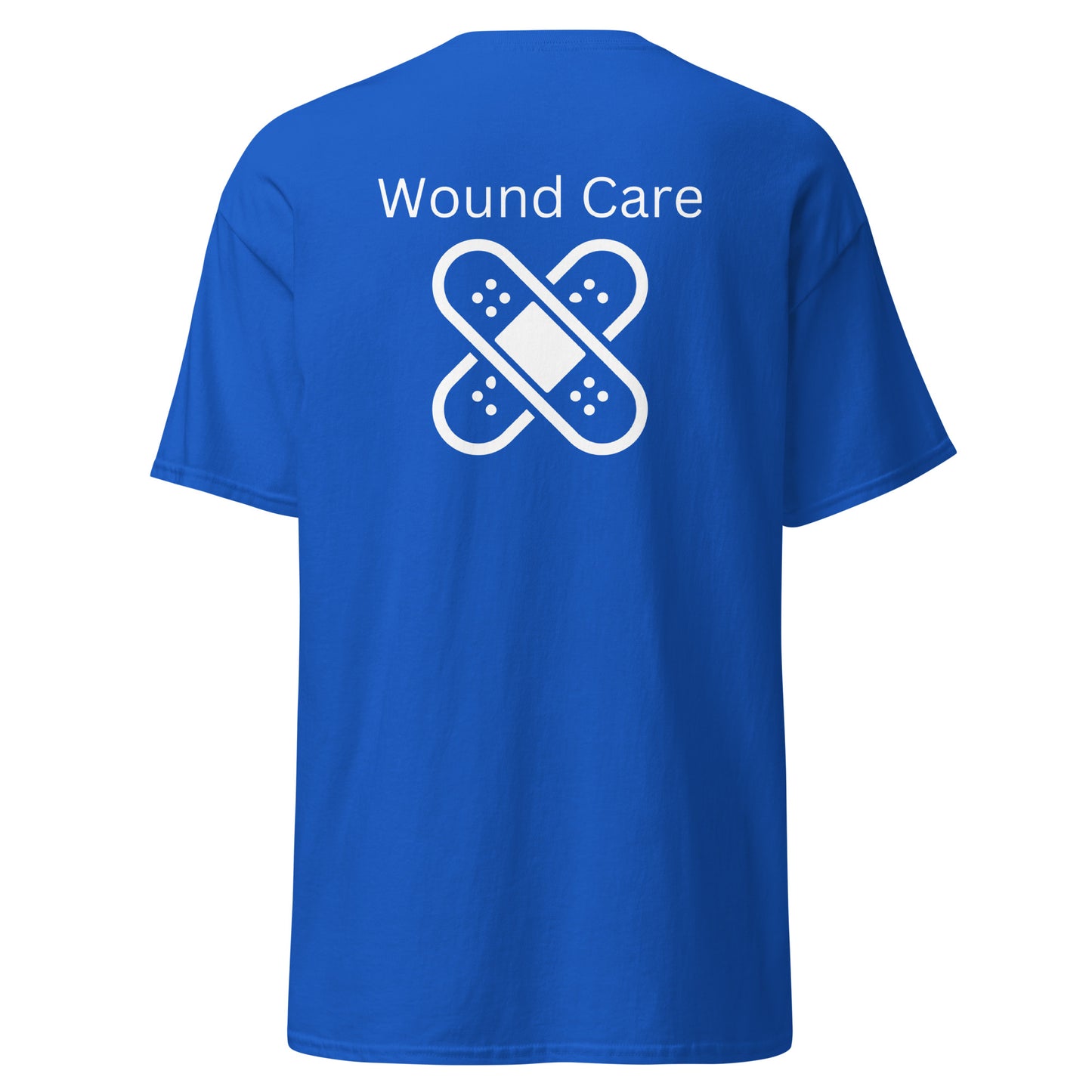 Wound Care RN Bandage on Back T-Shirt