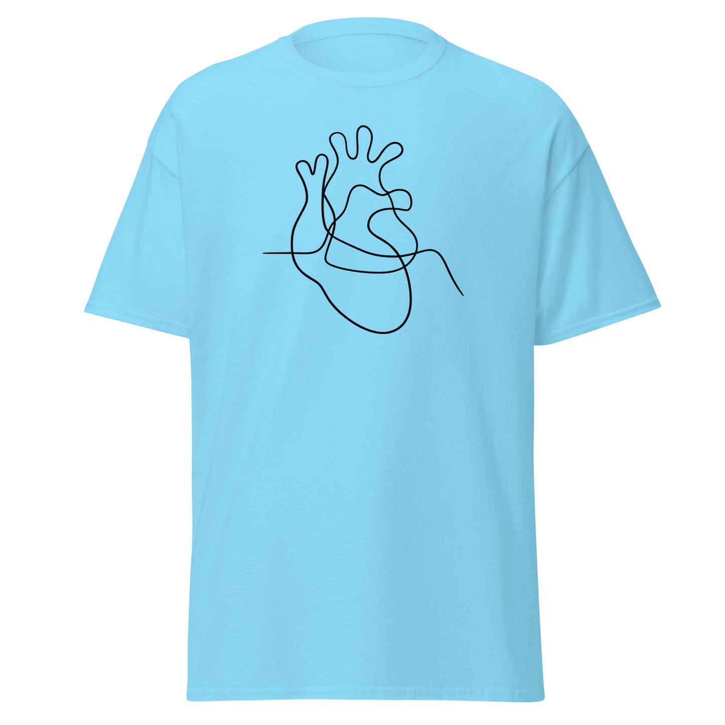 One Line Heart classic tee