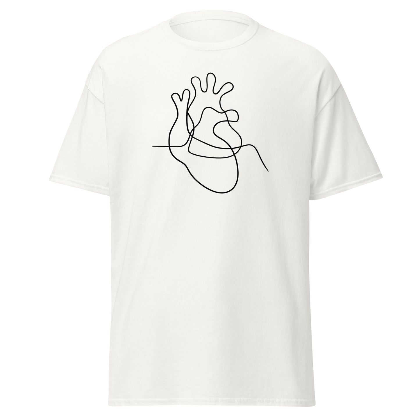 One Line Heart classic tee