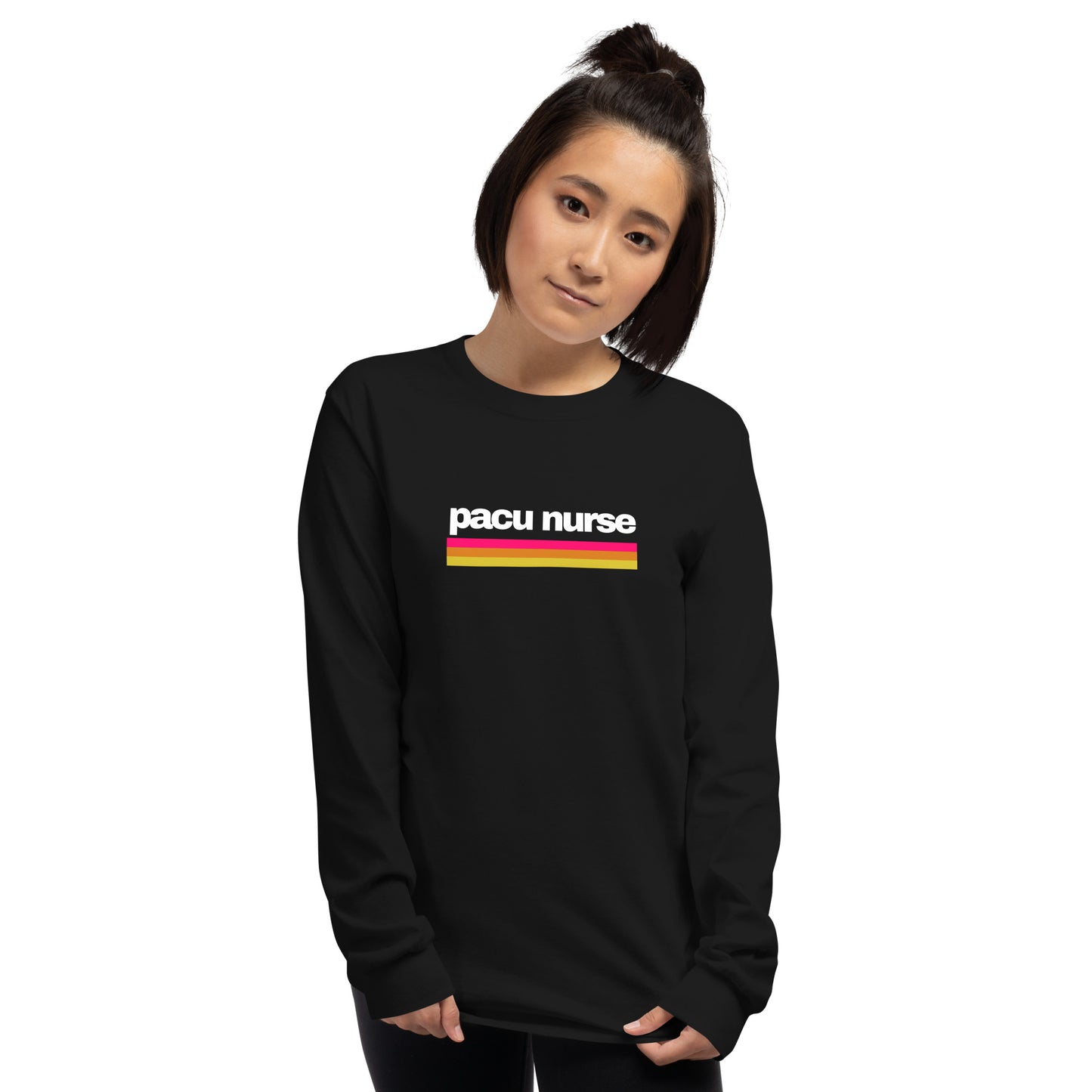 PACU Nurse Bar Long Sleeve Shirt