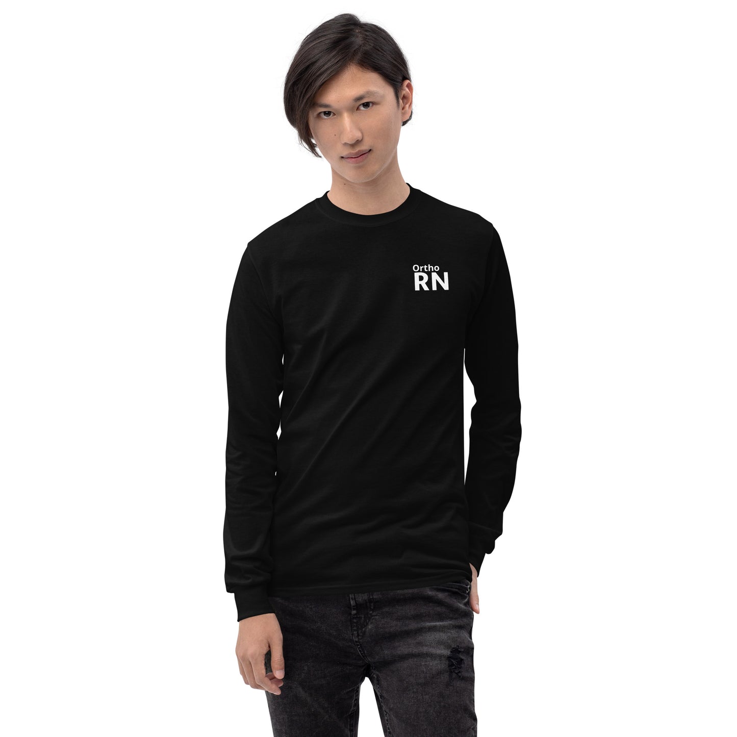 Ortho White RN Long Sleeve Shirt