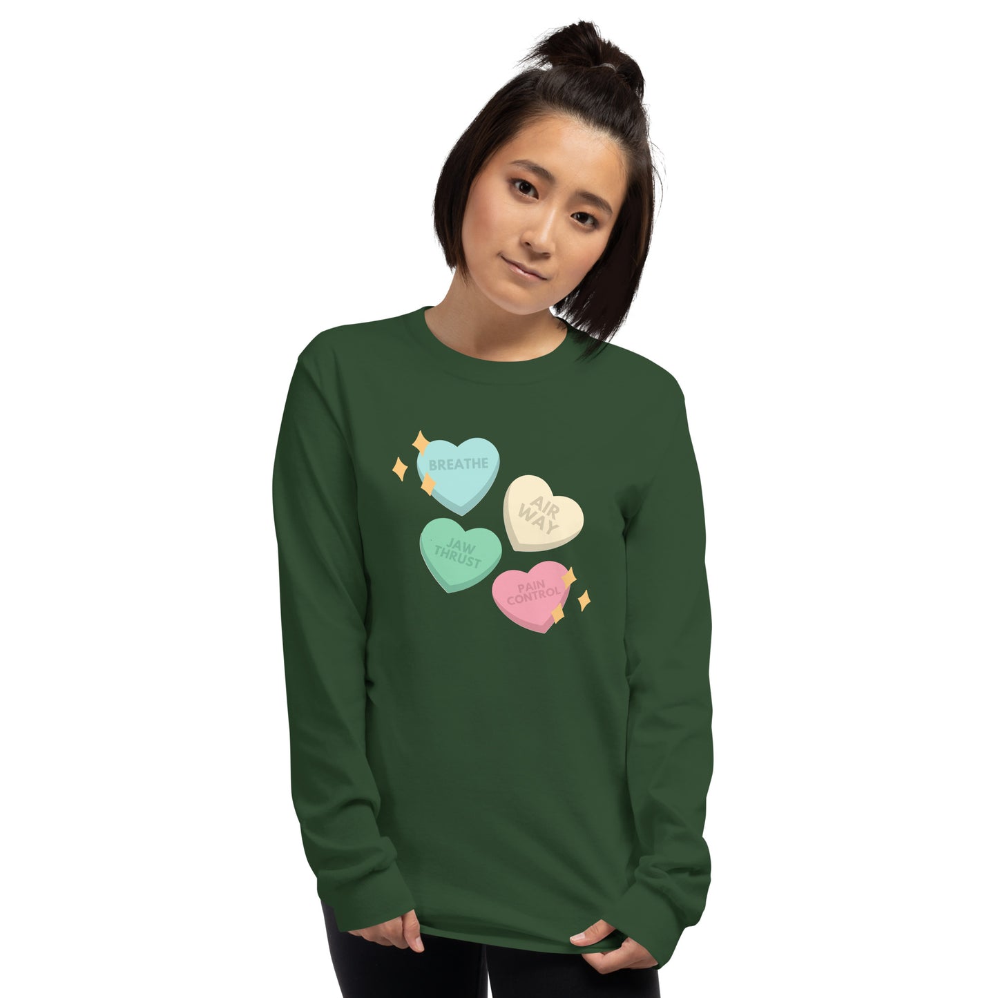 PACU Hearts Long Sleeve Shirt