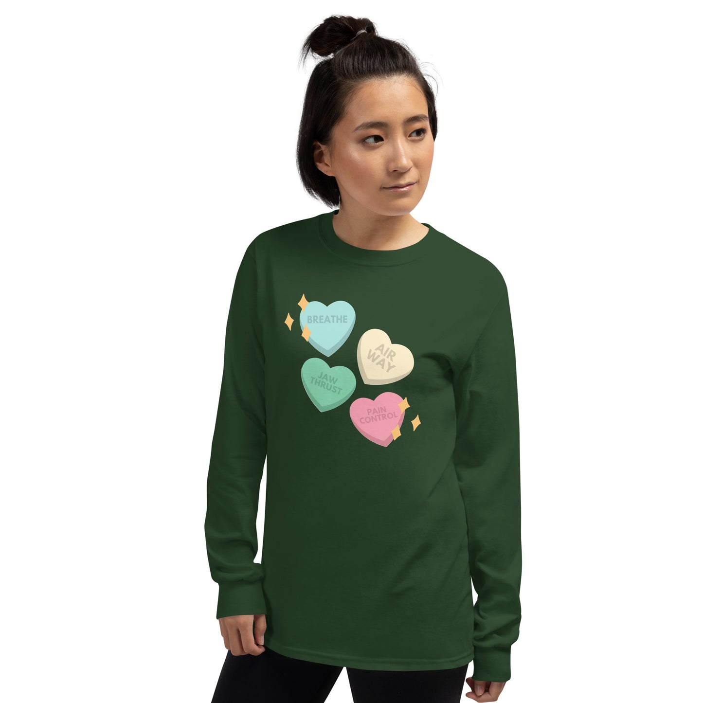 PACU Hearts Long Sleeve Shirt