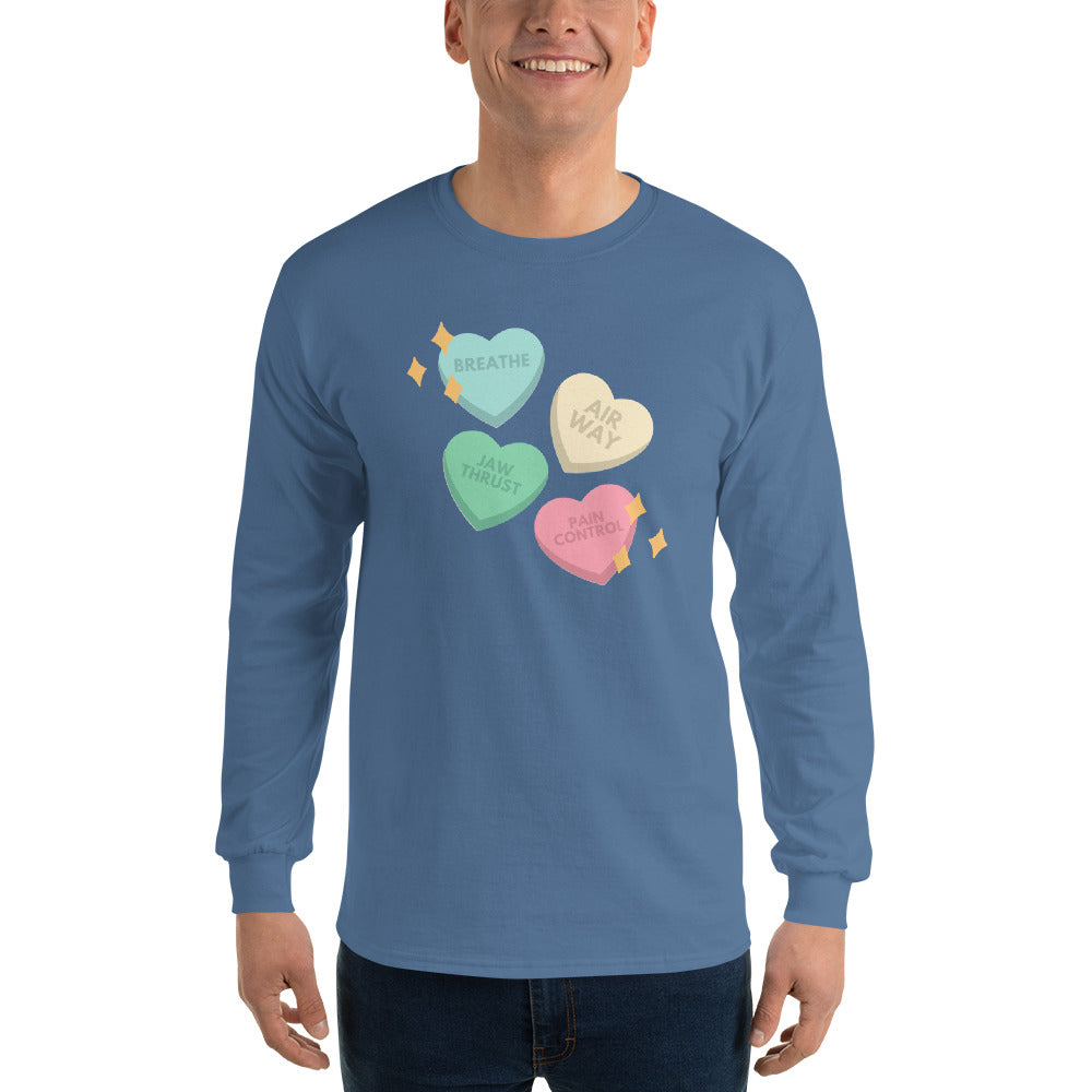 PACU Hearts Long Sleeve Shirt