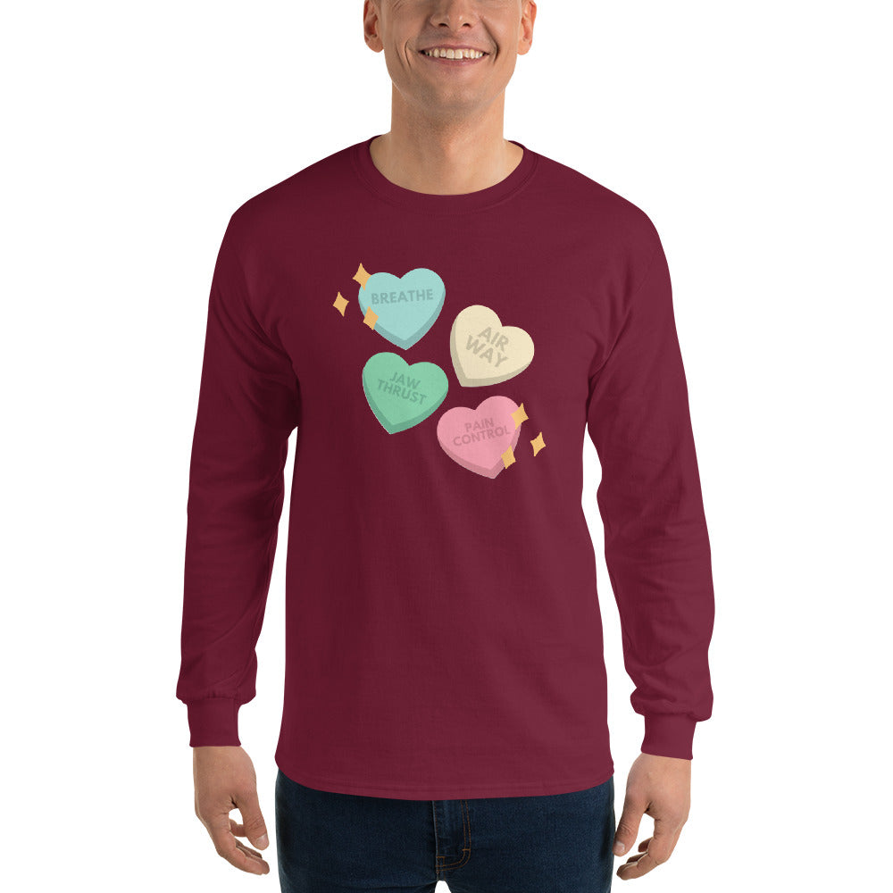 PACU Hearts Long Sleeve Shirt