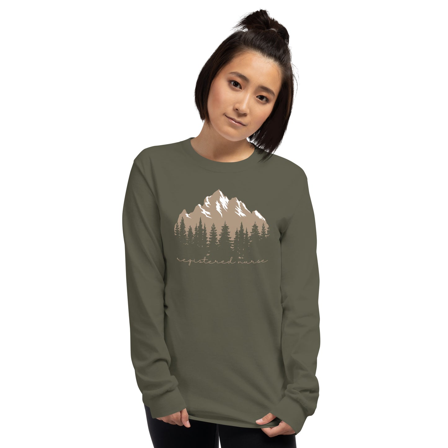 Mtns & Trees RN Long Sleeve Shirt