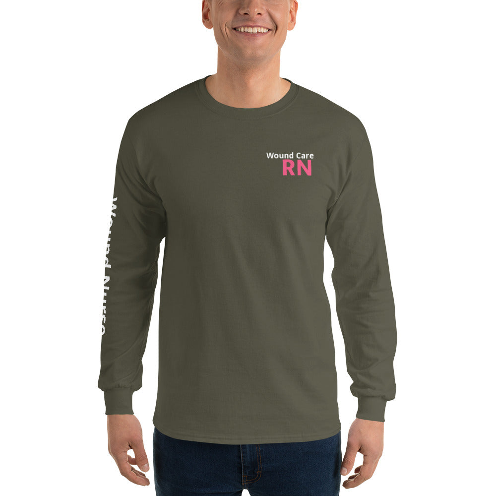 Wound RN Long Sleeve Shirt Pink RN