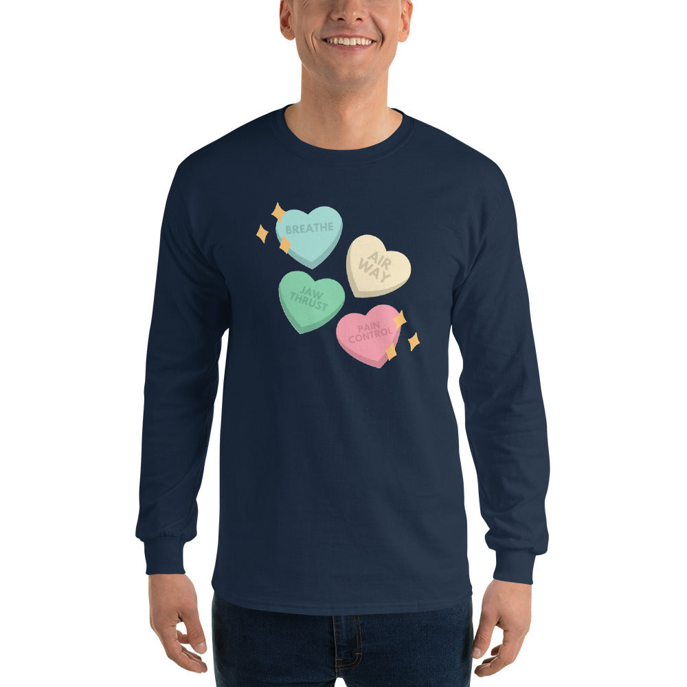 PACU Hearts Long Sleeve Shirt