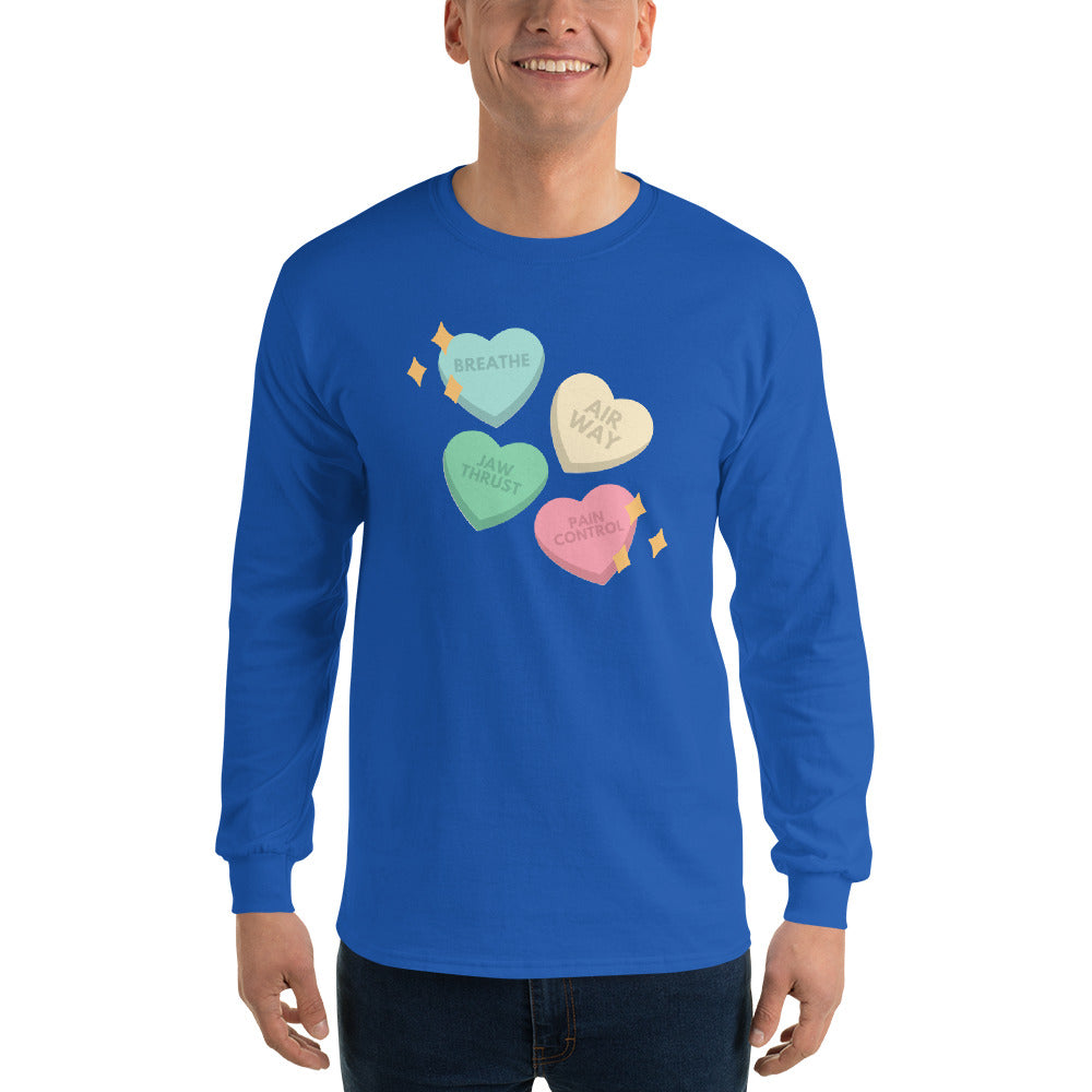 PACU Hearts Long Sleeve Shirt