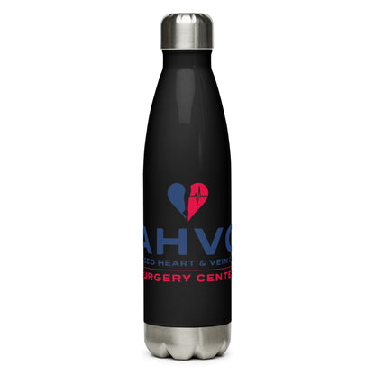 AHVC Surgery Center Stainless steel water bottle (Black & White)