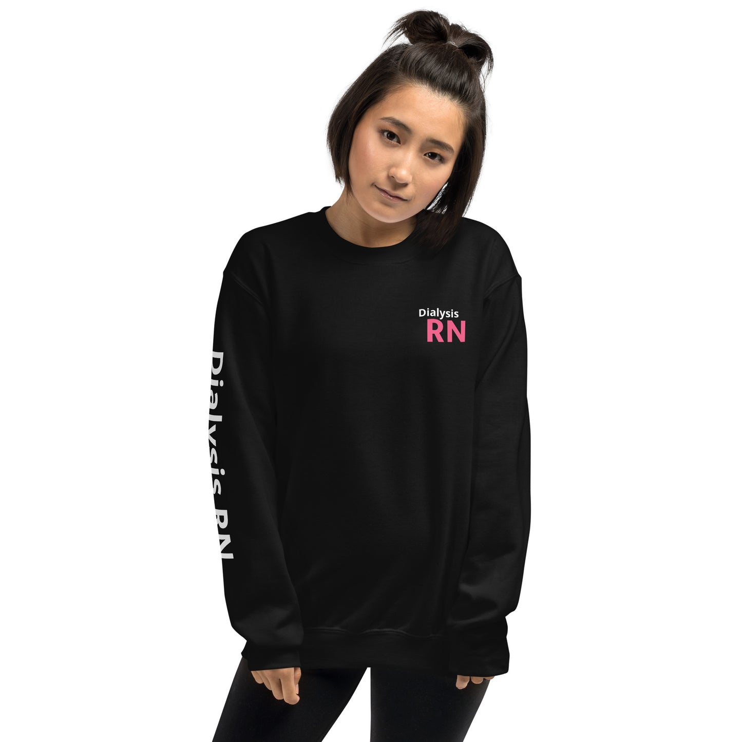 Dialysis Pink RN Sweatshirt