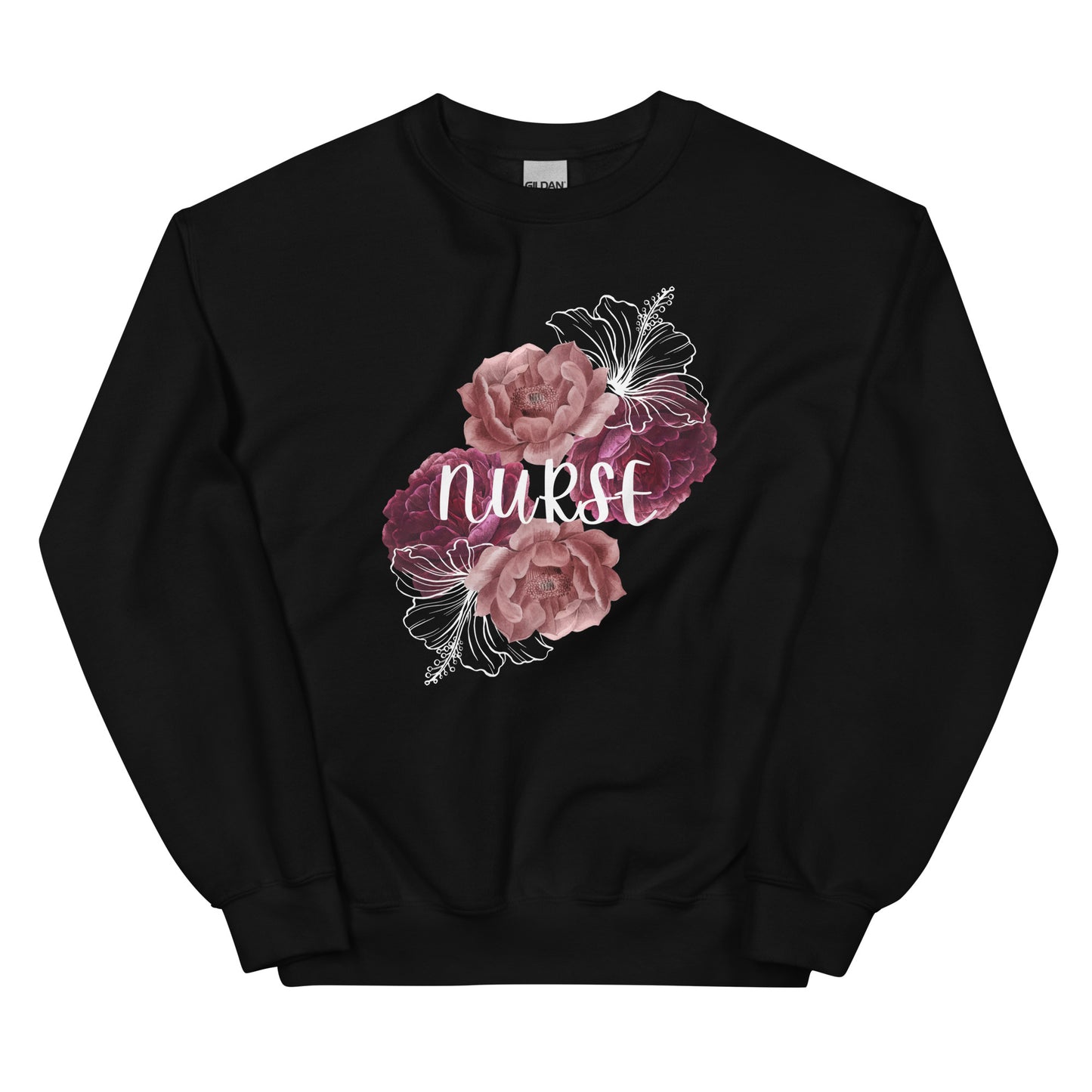 Nurse Flowers Sweatshirt