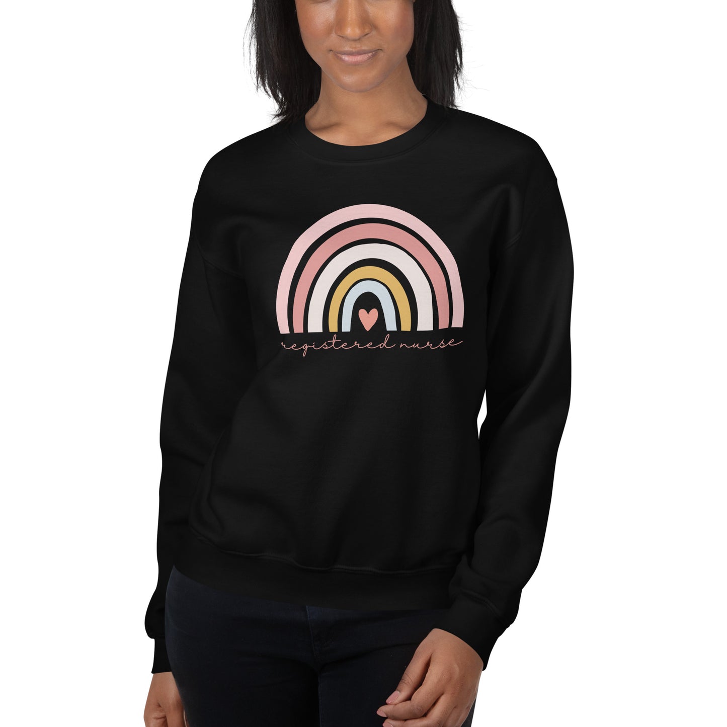 Rainbow Nurse Sweatshirt