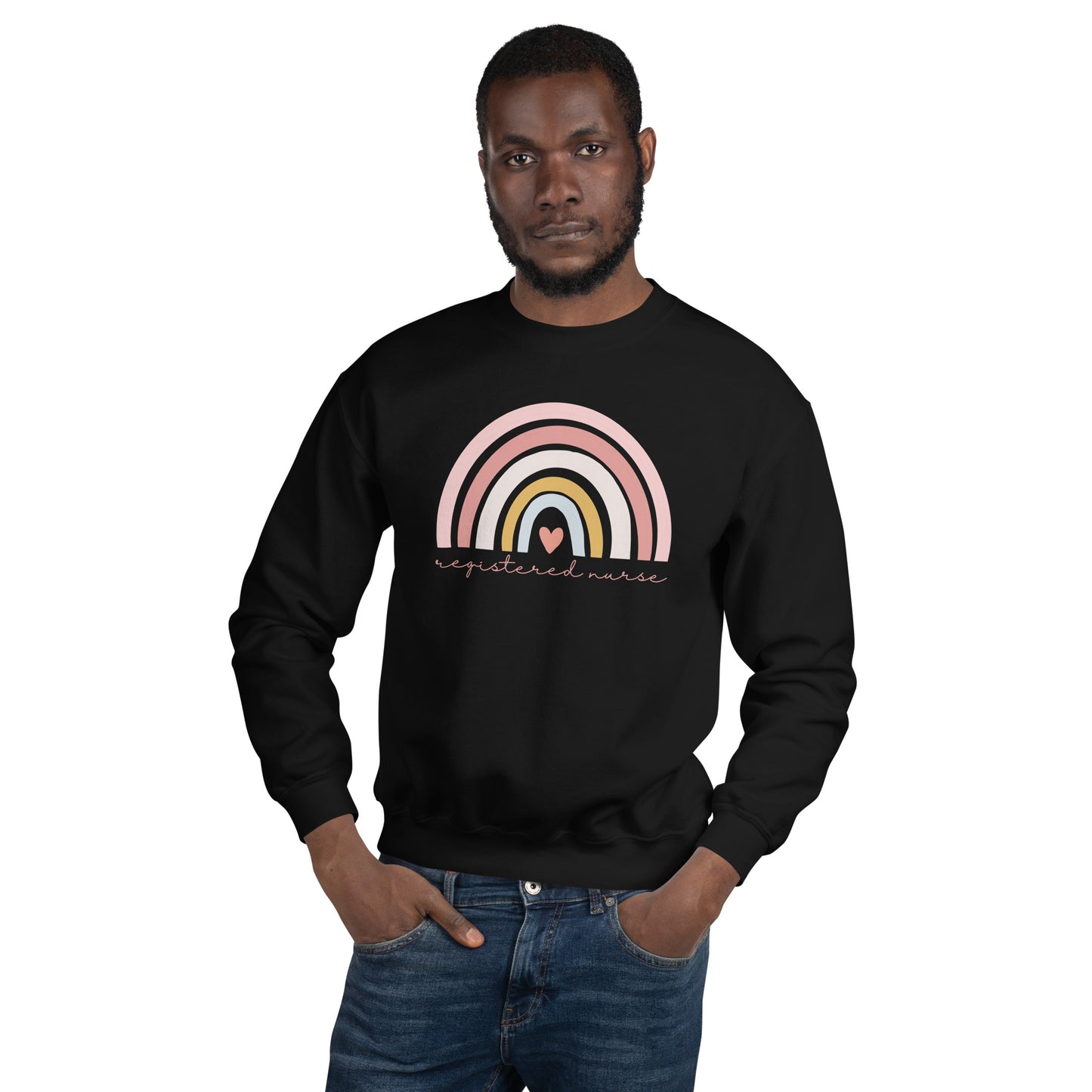 Rainbow Nurse Sweatshirt