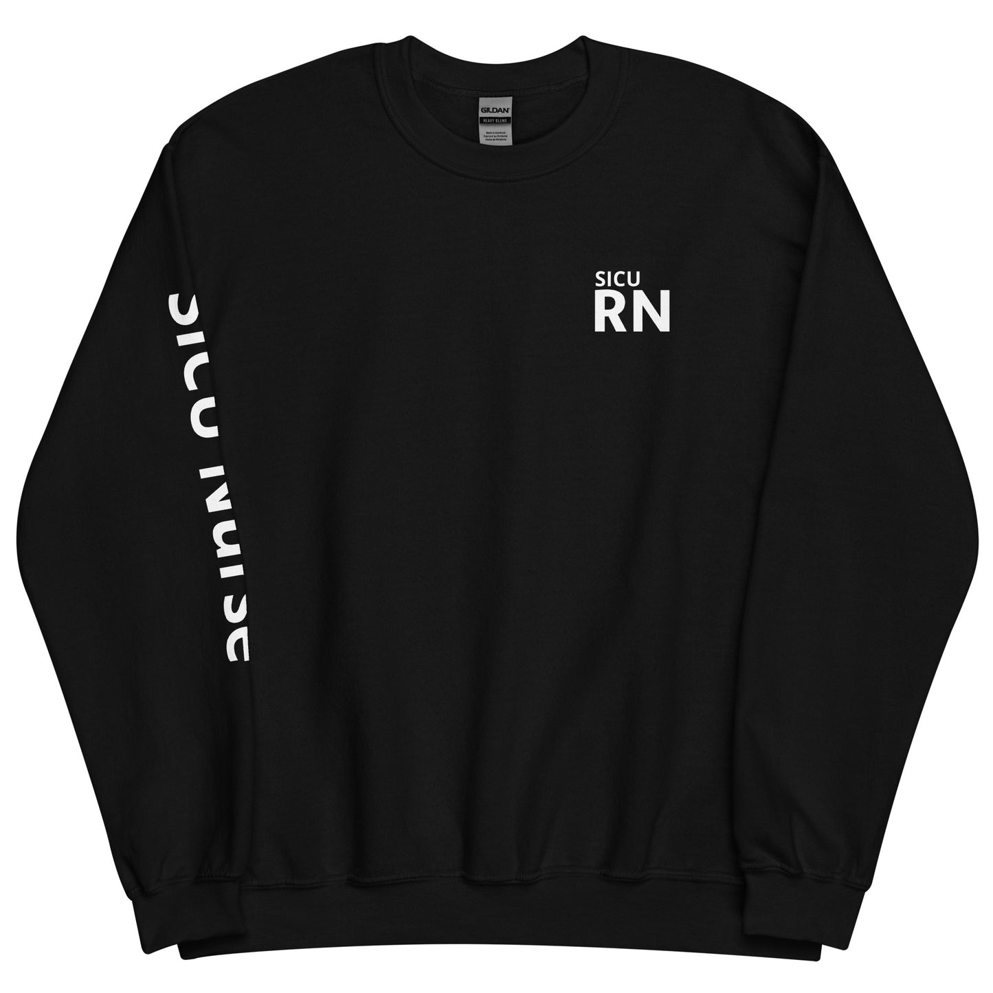 SICU White RN Sweatshirt