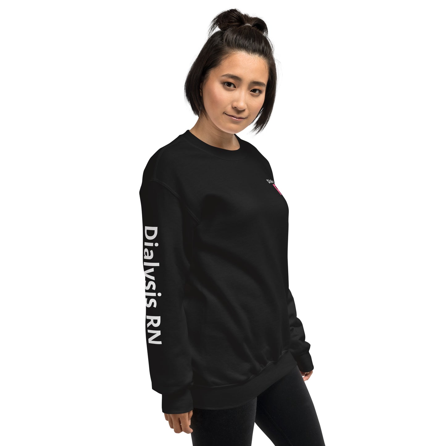 Dialysis Pink RN Sweatshirt