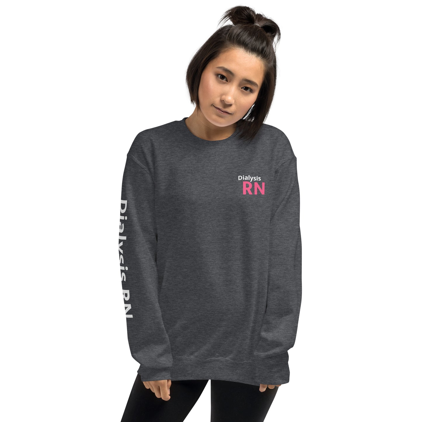 Dialysis Pink RN Sweatshirt